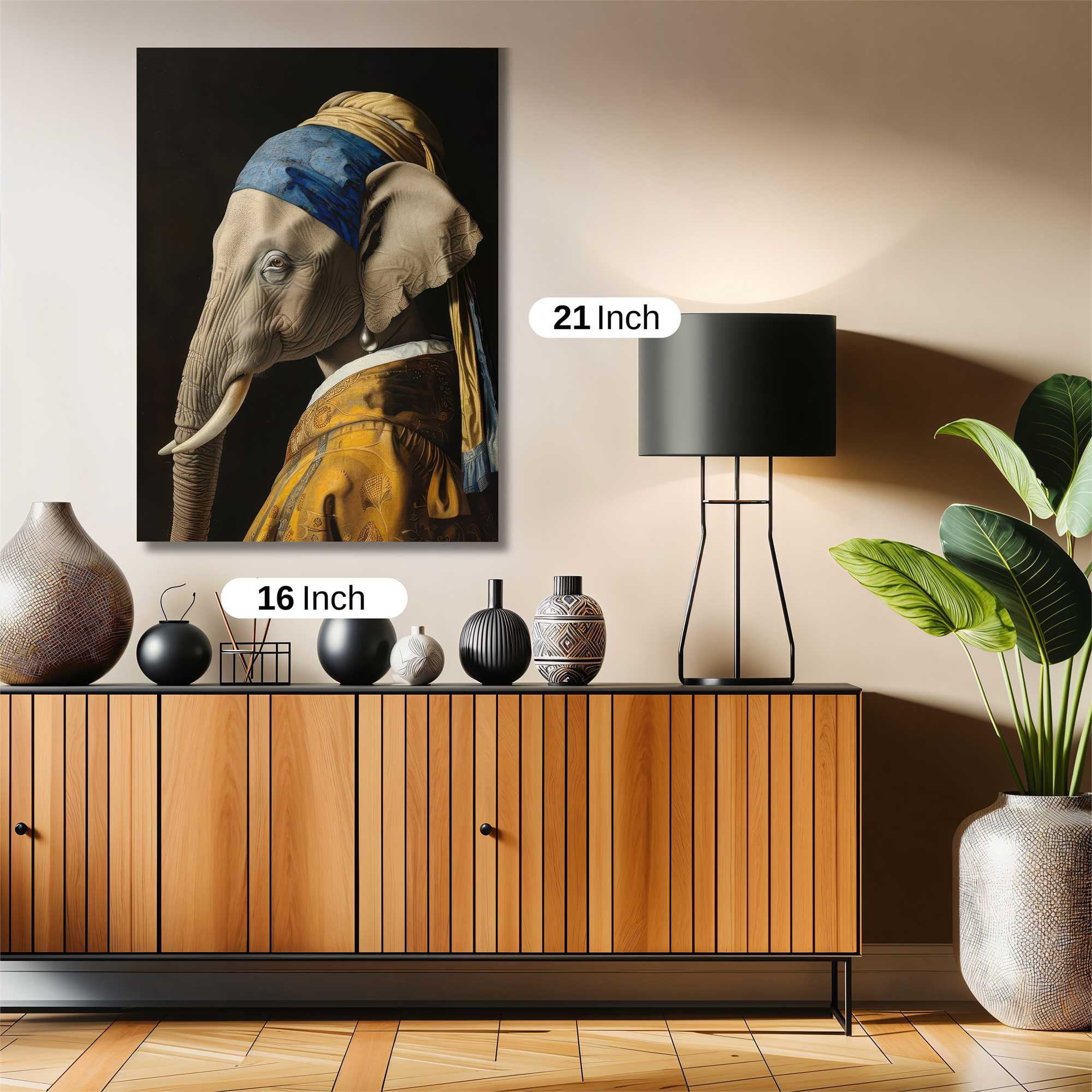 Elephant Elegance Safe Wall Magnetic / M