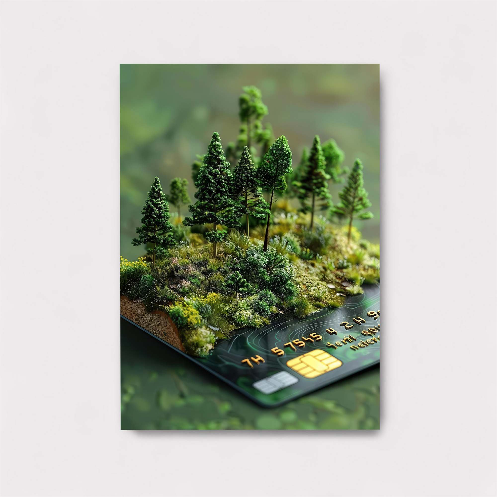 Forest Serenity Safe Wall Magnetic / M