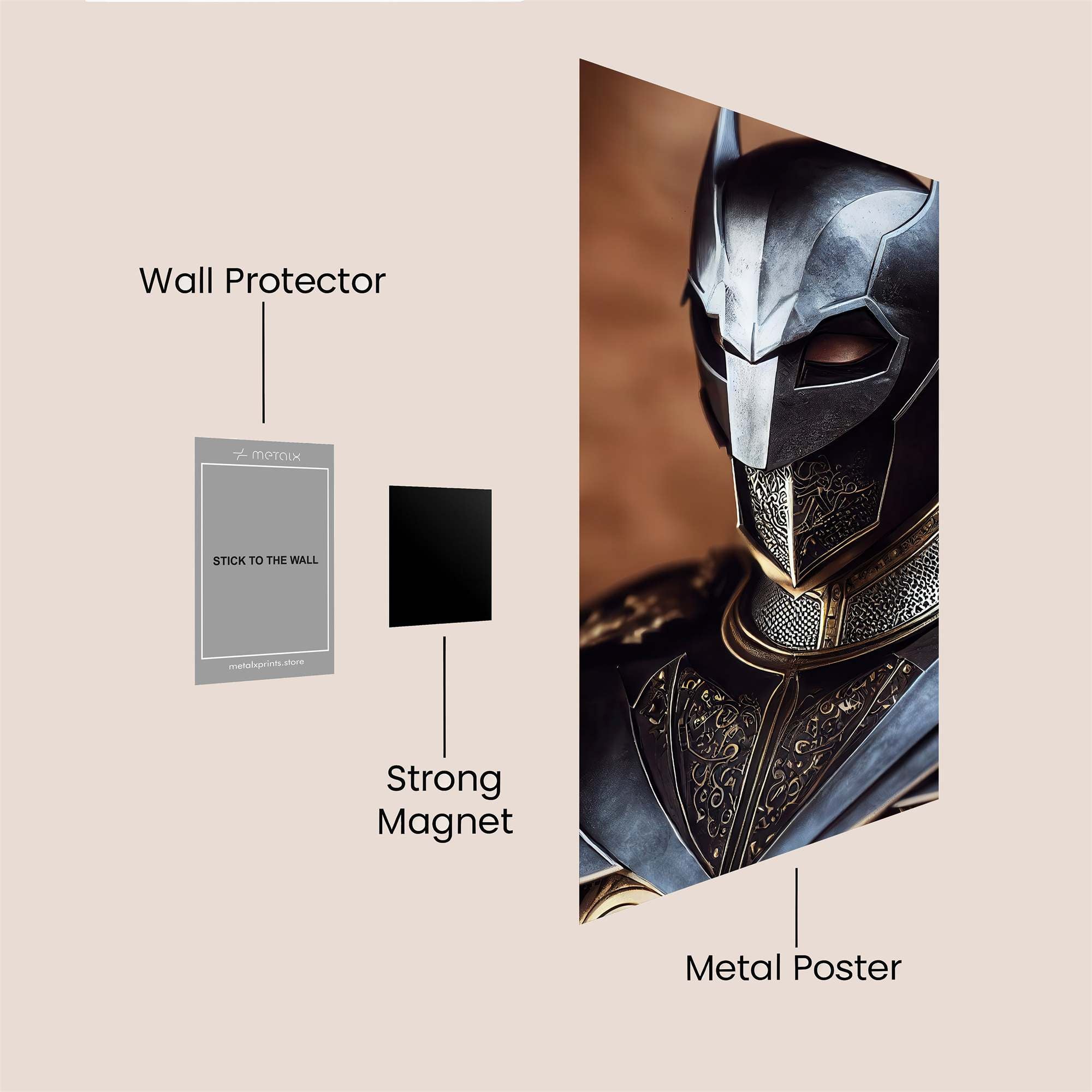 Batman Regal Safe Wall Magnetic / M