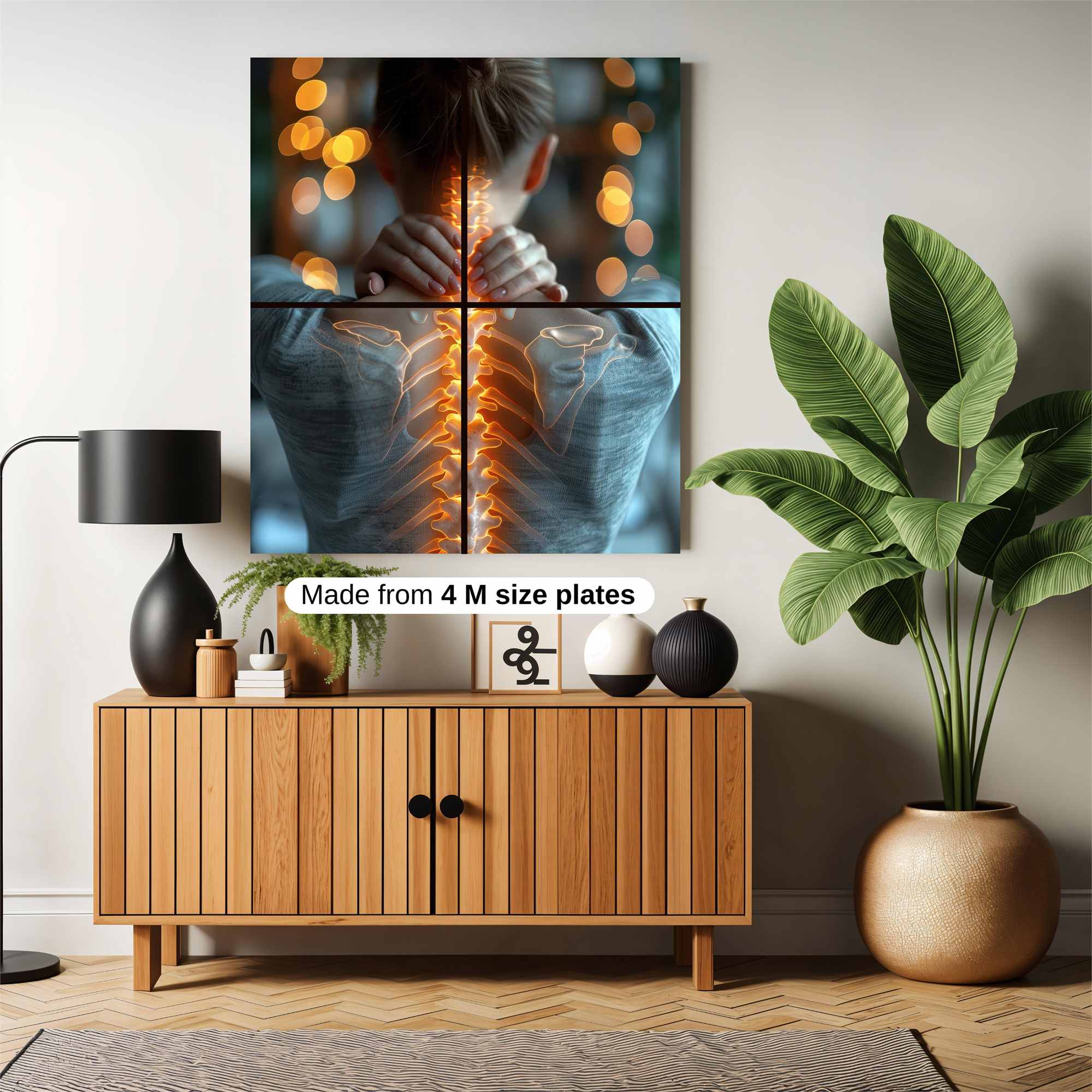 Spine Serenity Safe Wall Magnetic / M
