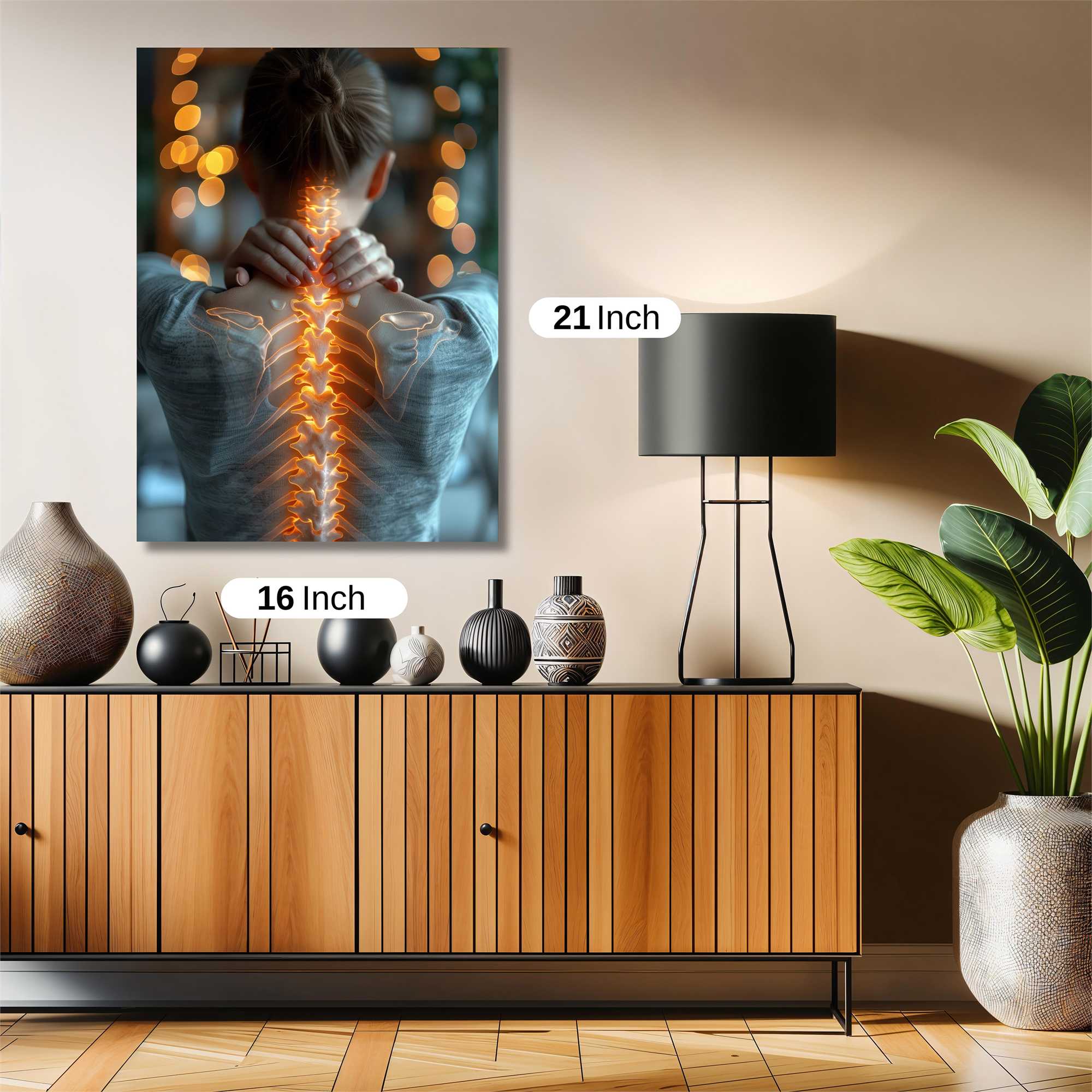 Spine Serenity Safe Wall Magnetic / M