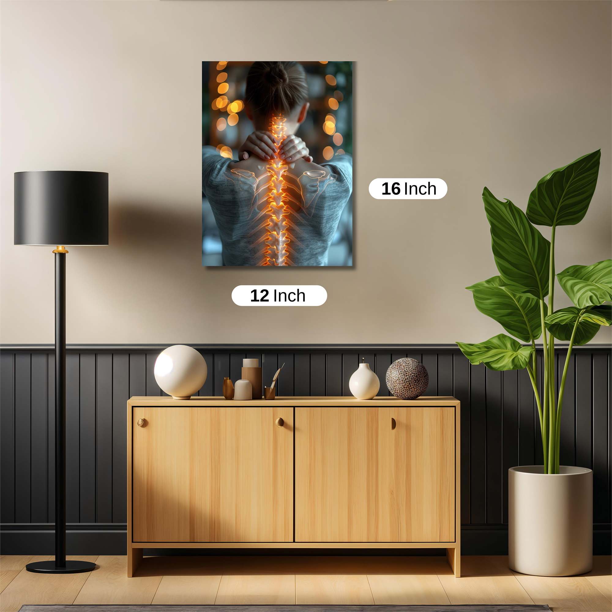Spine Serenity Safe Wall Magnetic / M
