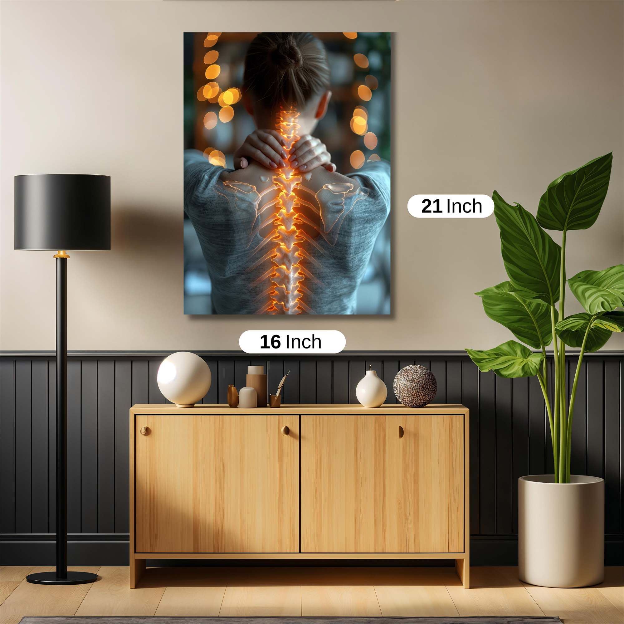 Spine Serenity Safe Wall Magnetic / M