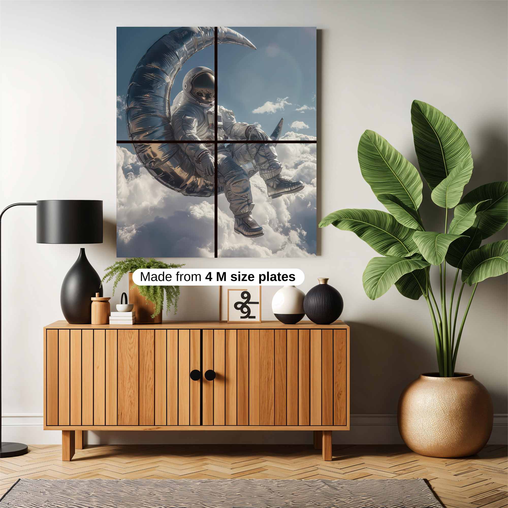 Astronaut Dream Safe Wall Magnetic / M