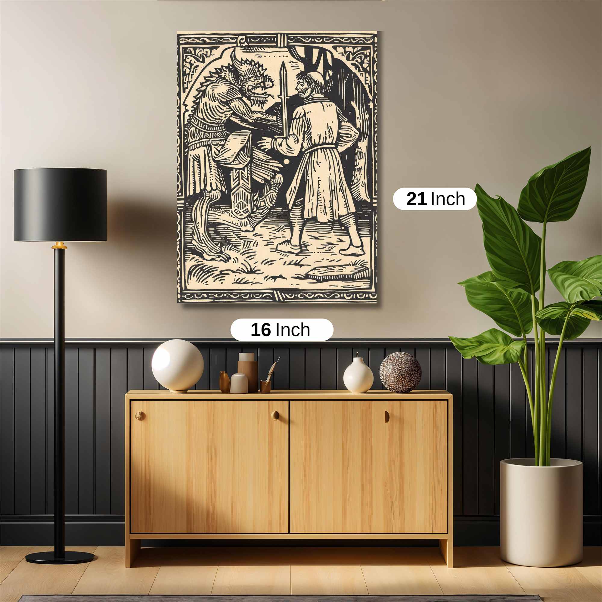 Dragon Duel Safe Wall Magnetic / M