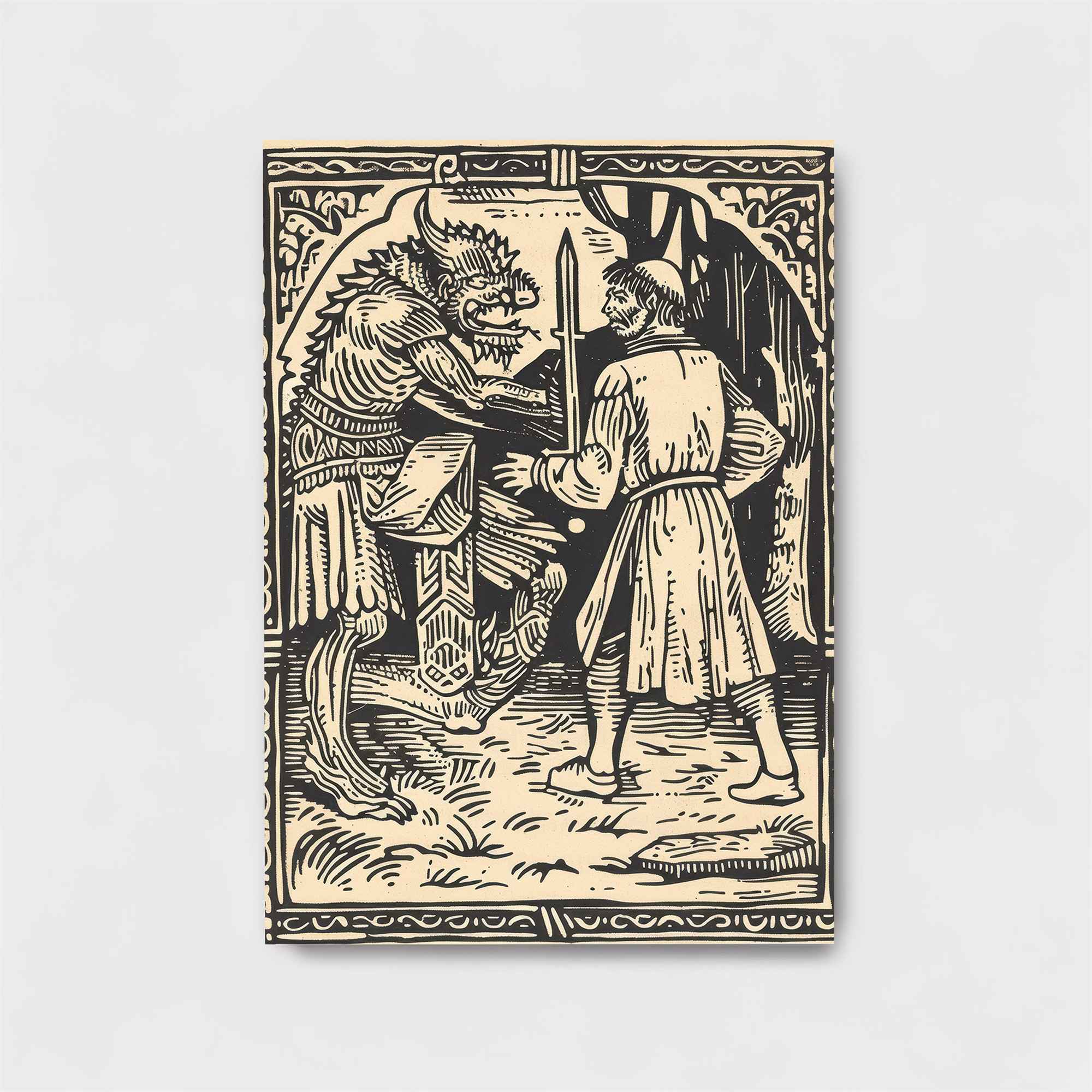 Dragon Duel Safe Wall Magnetic / M