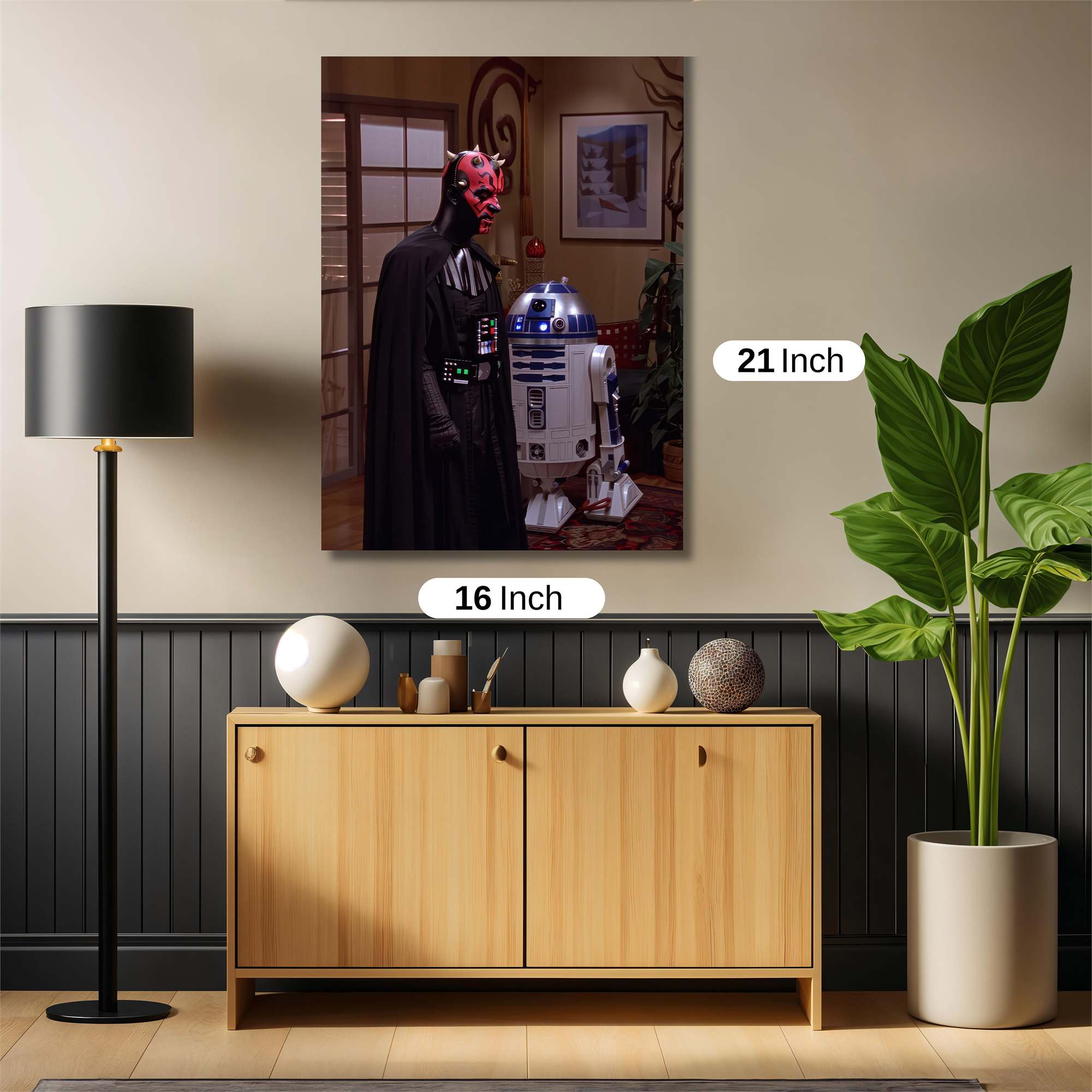 Darth Hilarious Safe Wall Magnetic / M