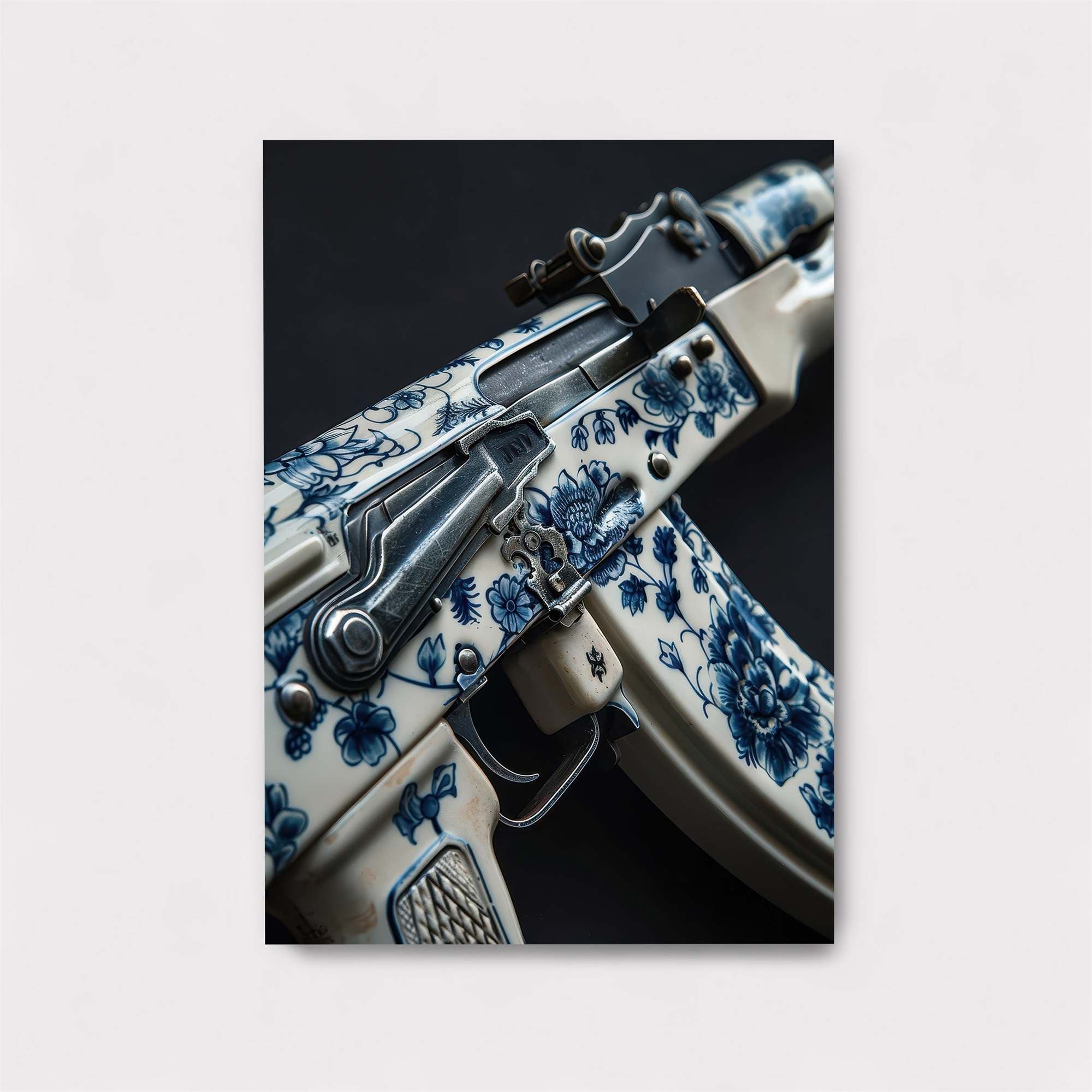 Floral Fury Safe Wall Magnetic / M