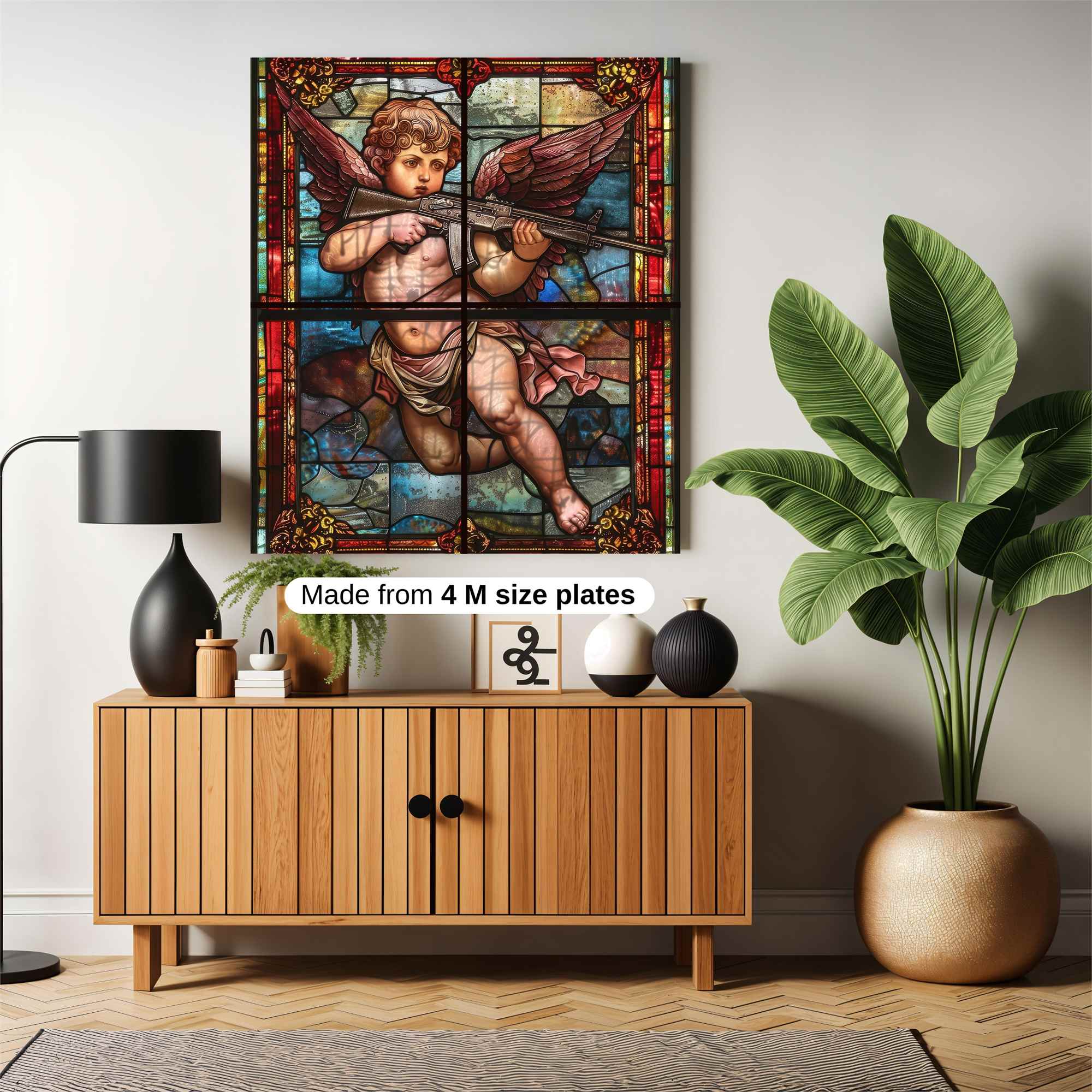 Angel Anarchy Safe Wall Magnetic / M
