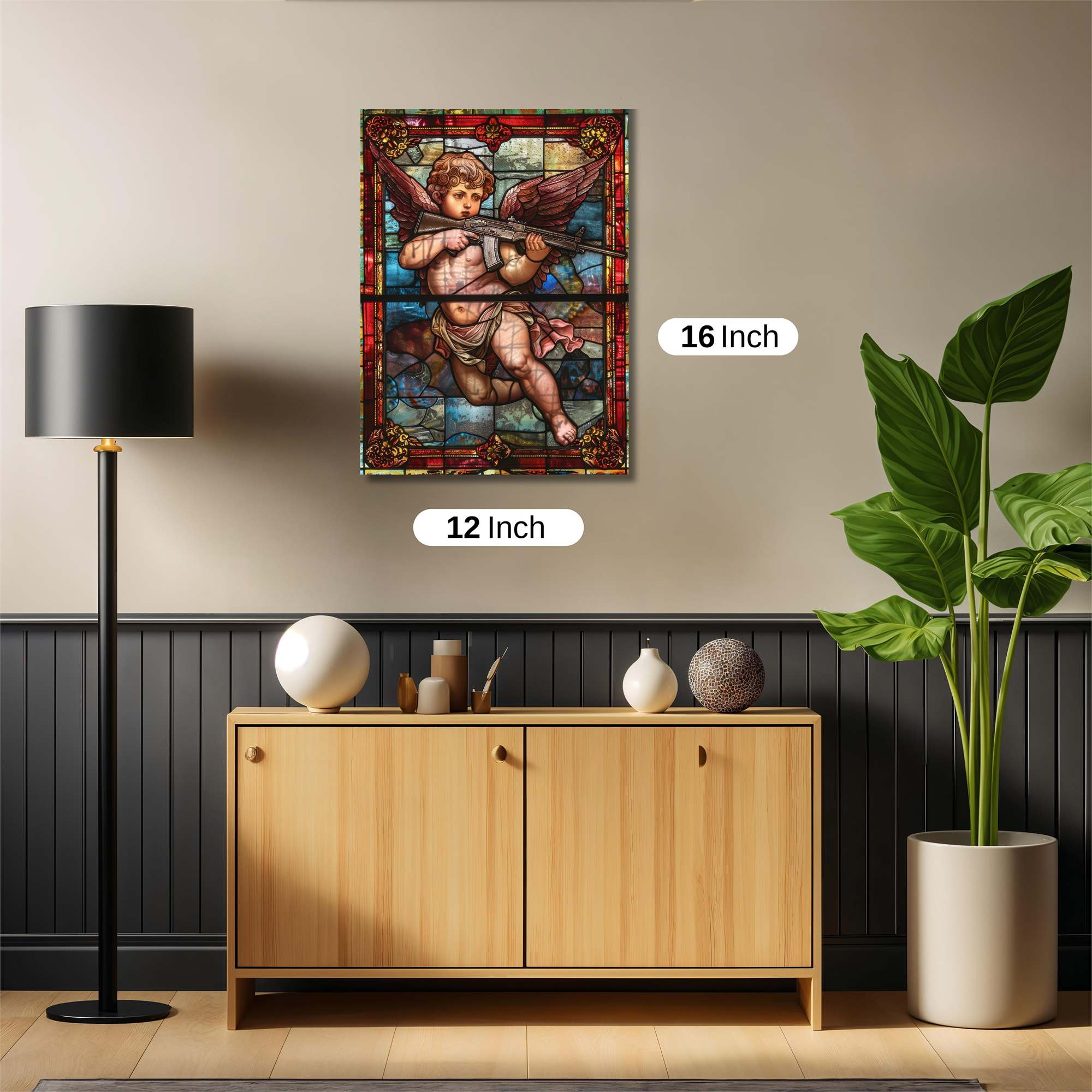 Angel Anarchy Safe Wall Magnetic / M