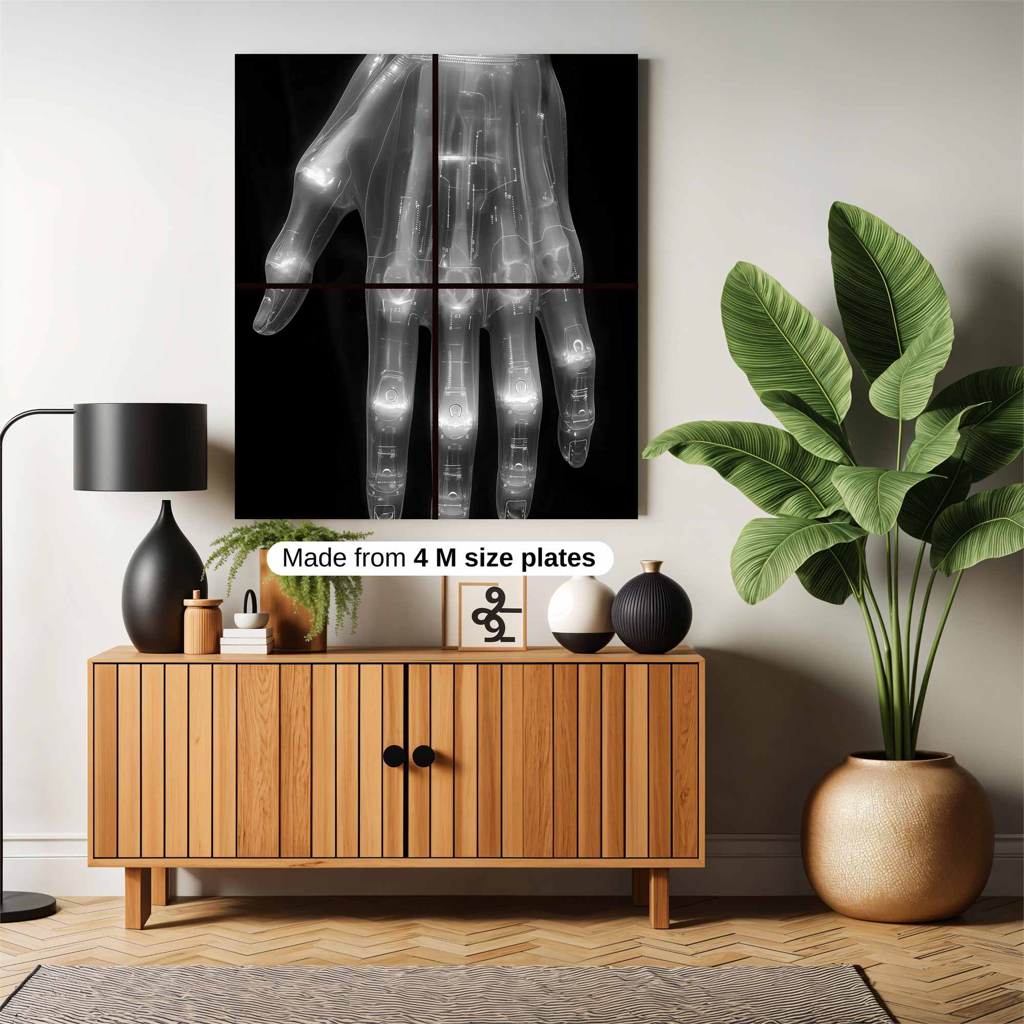 Hand Ethereal Safe Wall Magnetic / M
