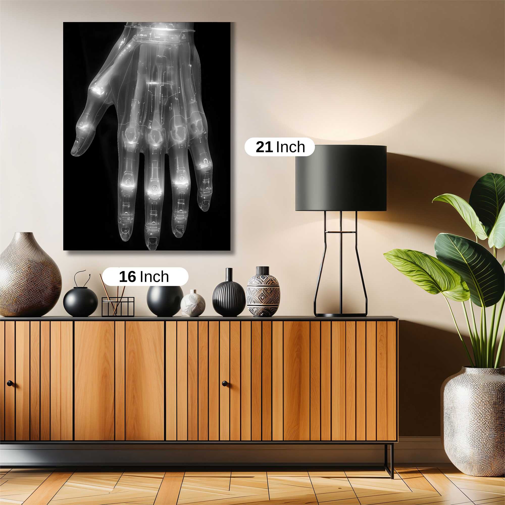 Hand Ethereal Safe Wall Magnetic / M
