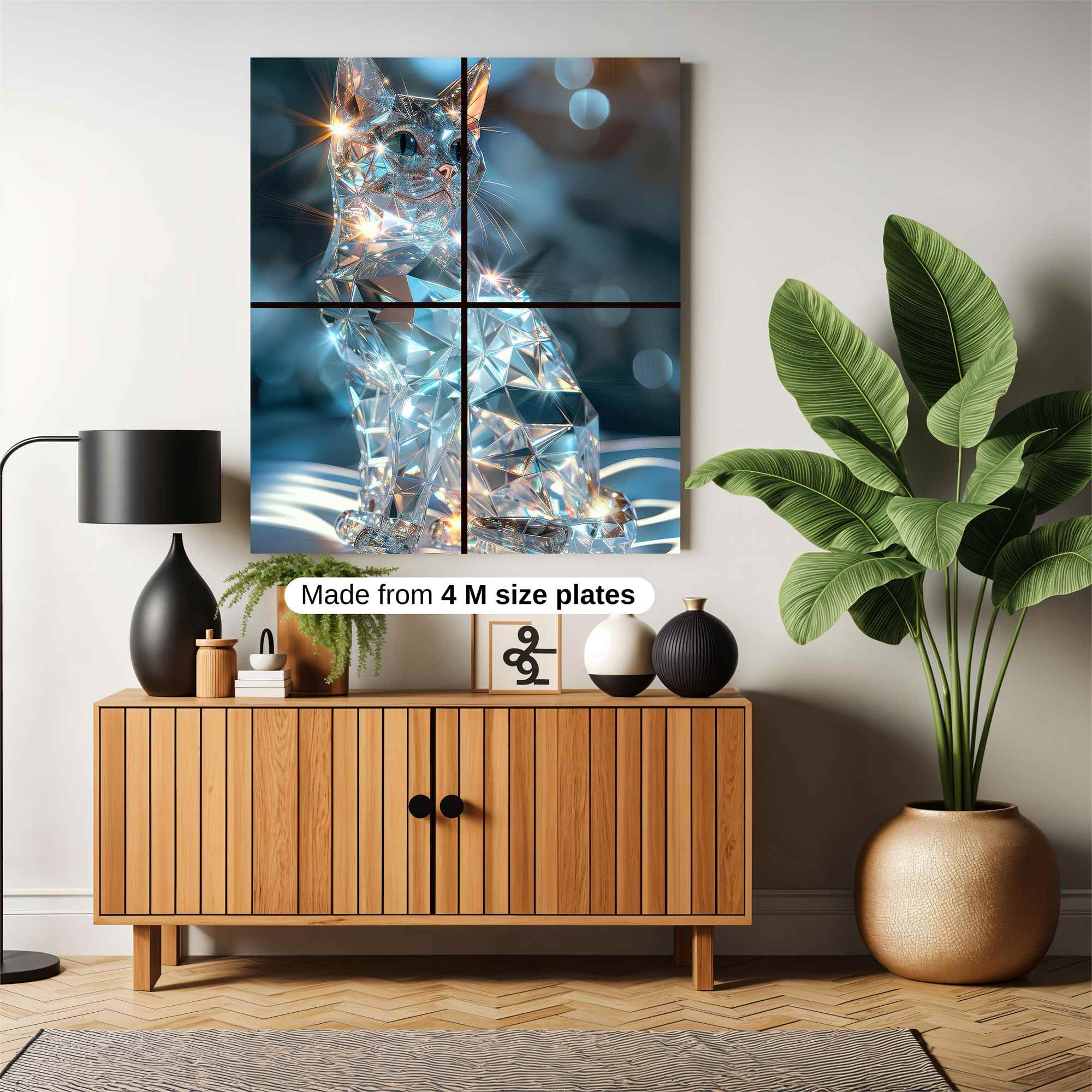 Crystal Serenity Safe Wall Magnetic / M