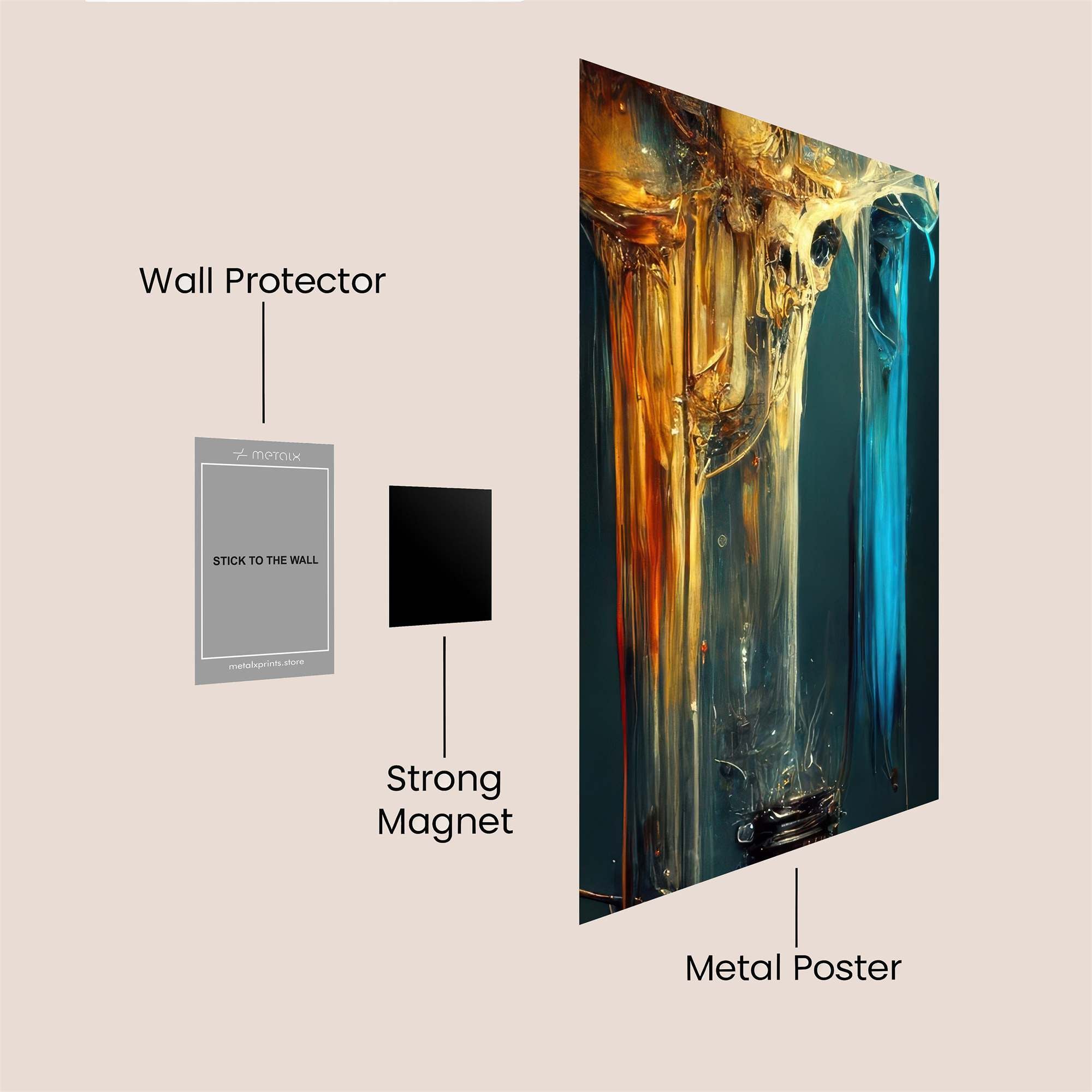 Skull Fusion Safe Wall Magnetic / M