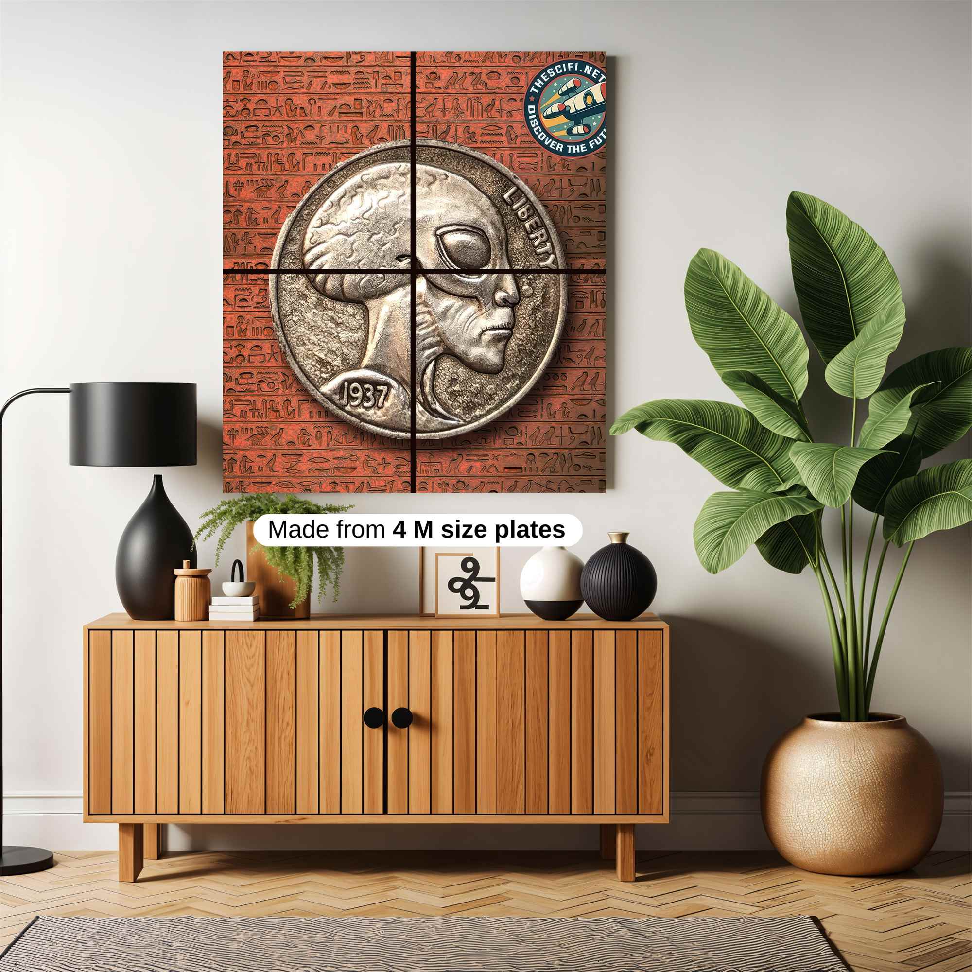 Alien Legacy Safe Wall Magnetic / M