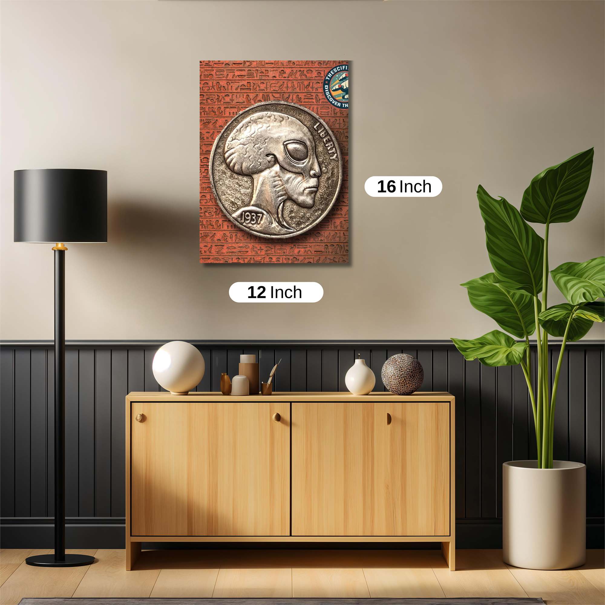 Alien Legacy Safe Wall Magnetic / M
