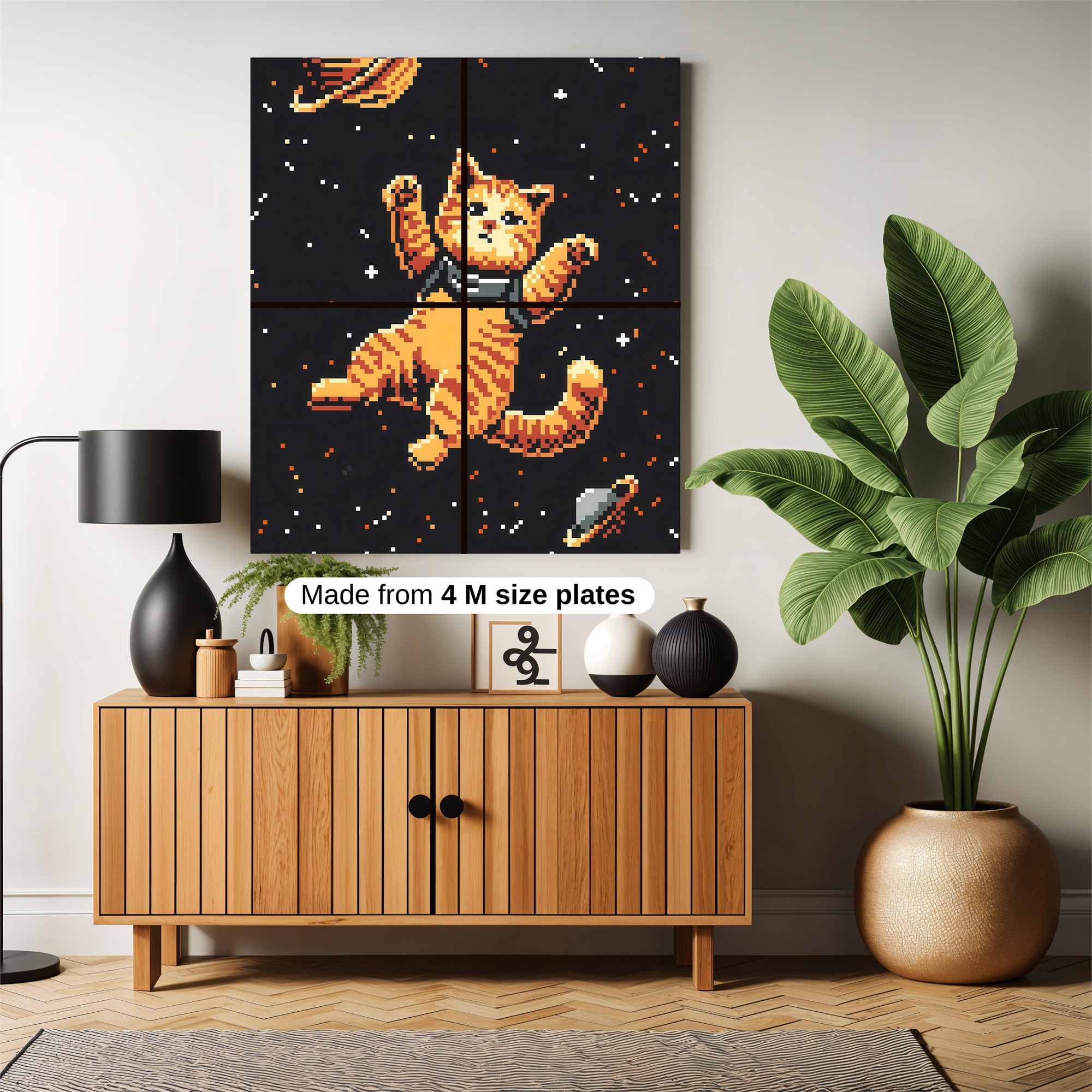 Cosmic Kitten Safe Wall Magnetic / M