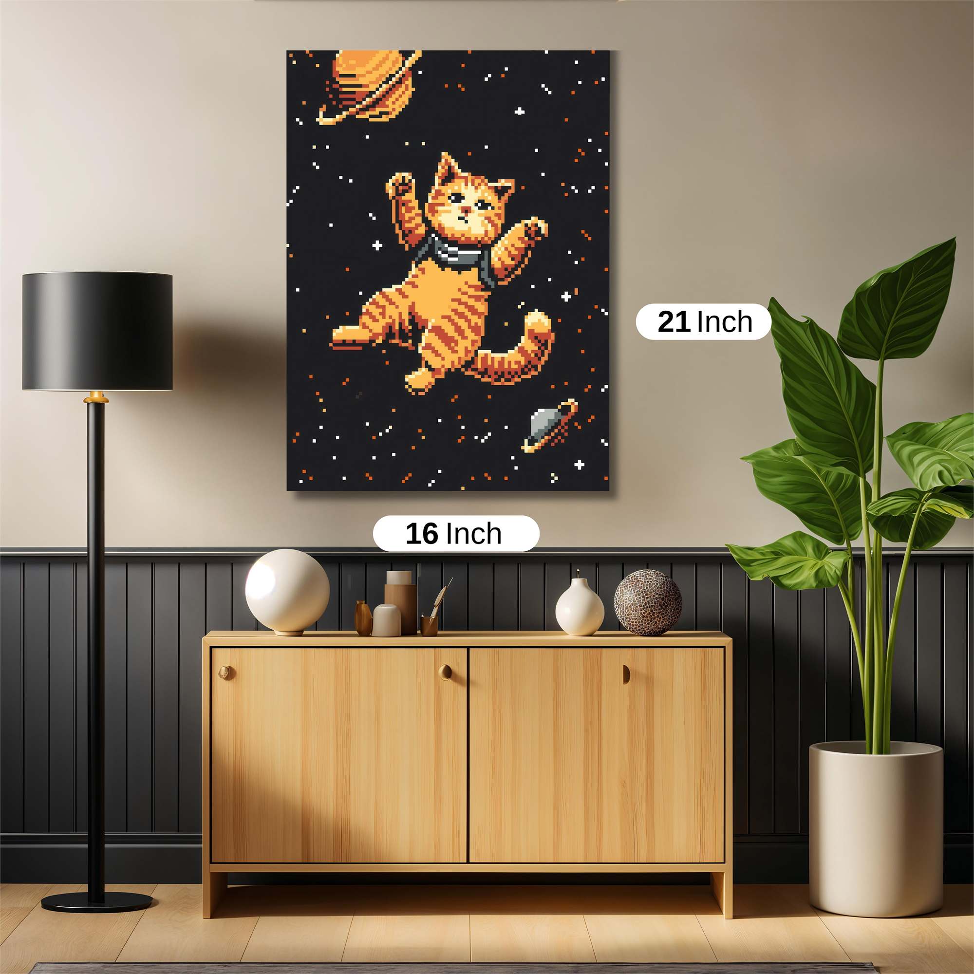 Cosmic Kitten Safe Wall Magnetic / M