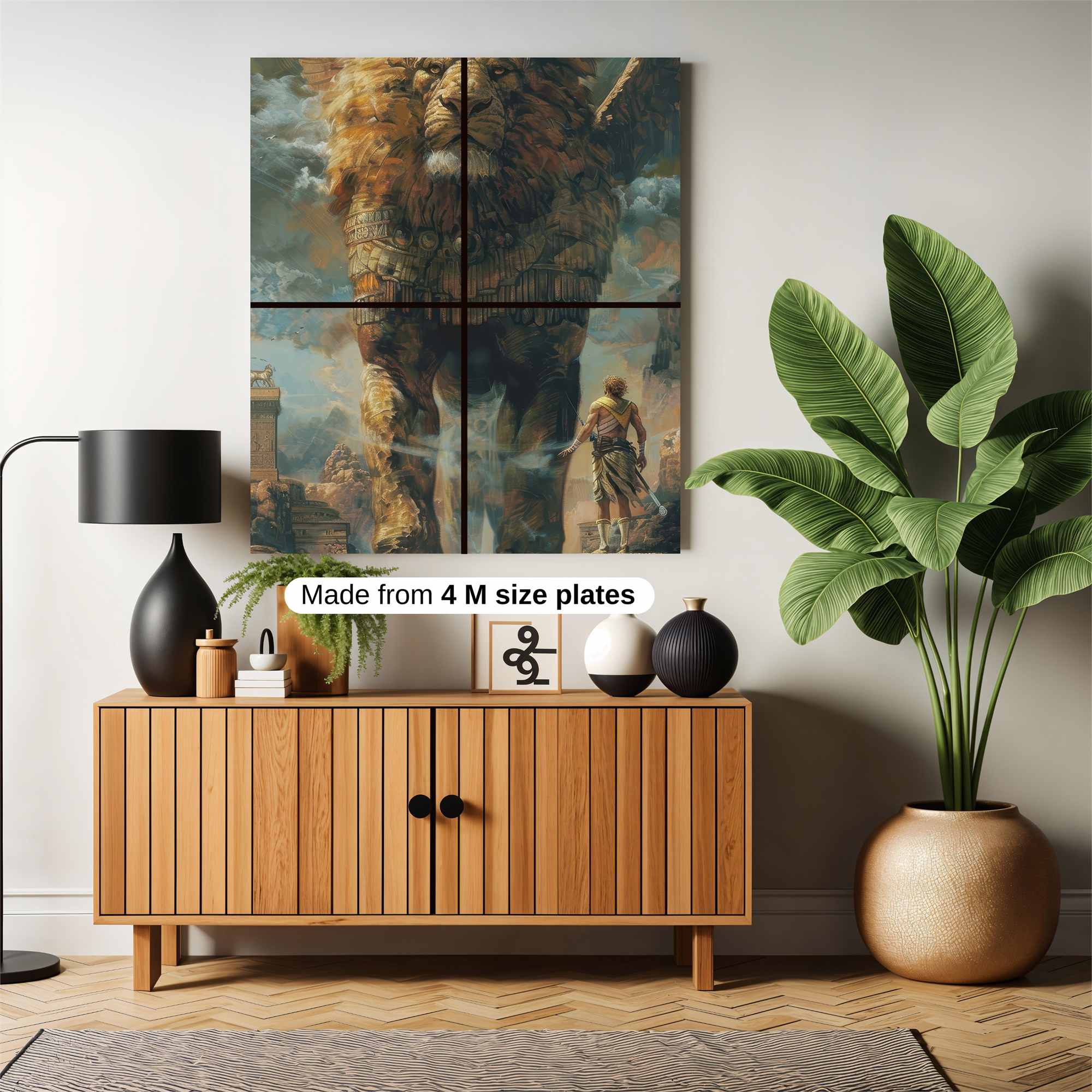Lion Majestic Safe Wall Magnetic / M