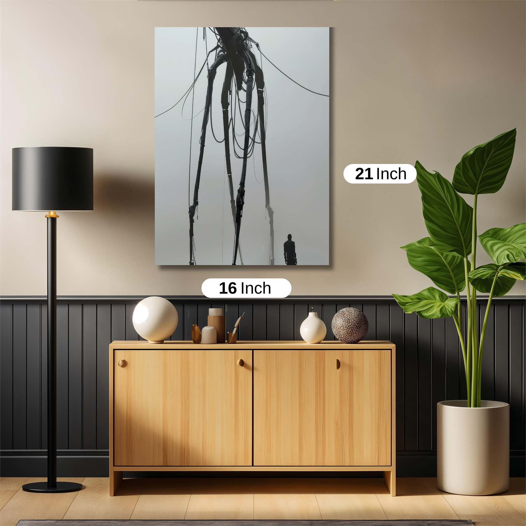 Tripod Terror Safe Wall Magnetic / M