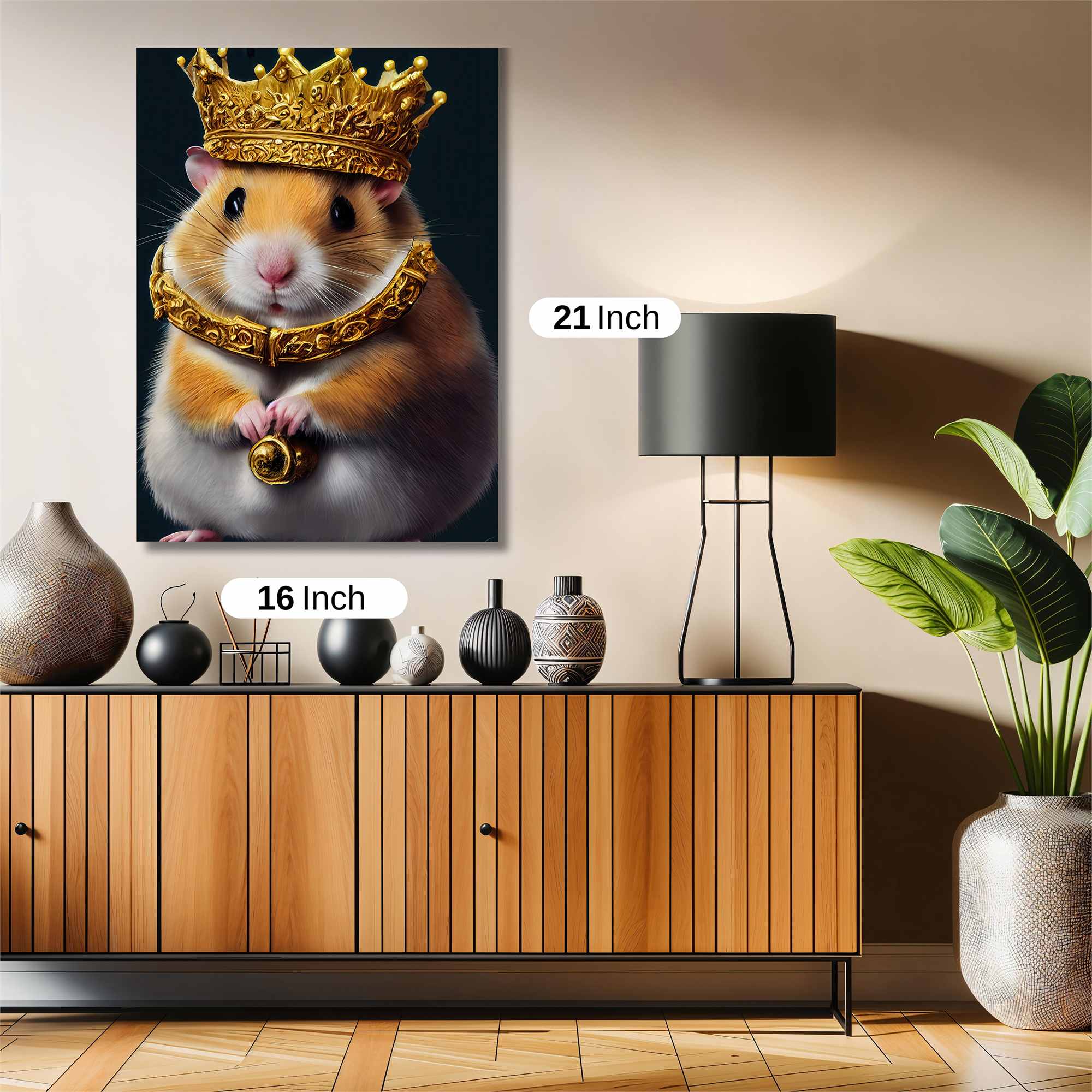 Hamster Royalty Safe Wall Magnetic / M