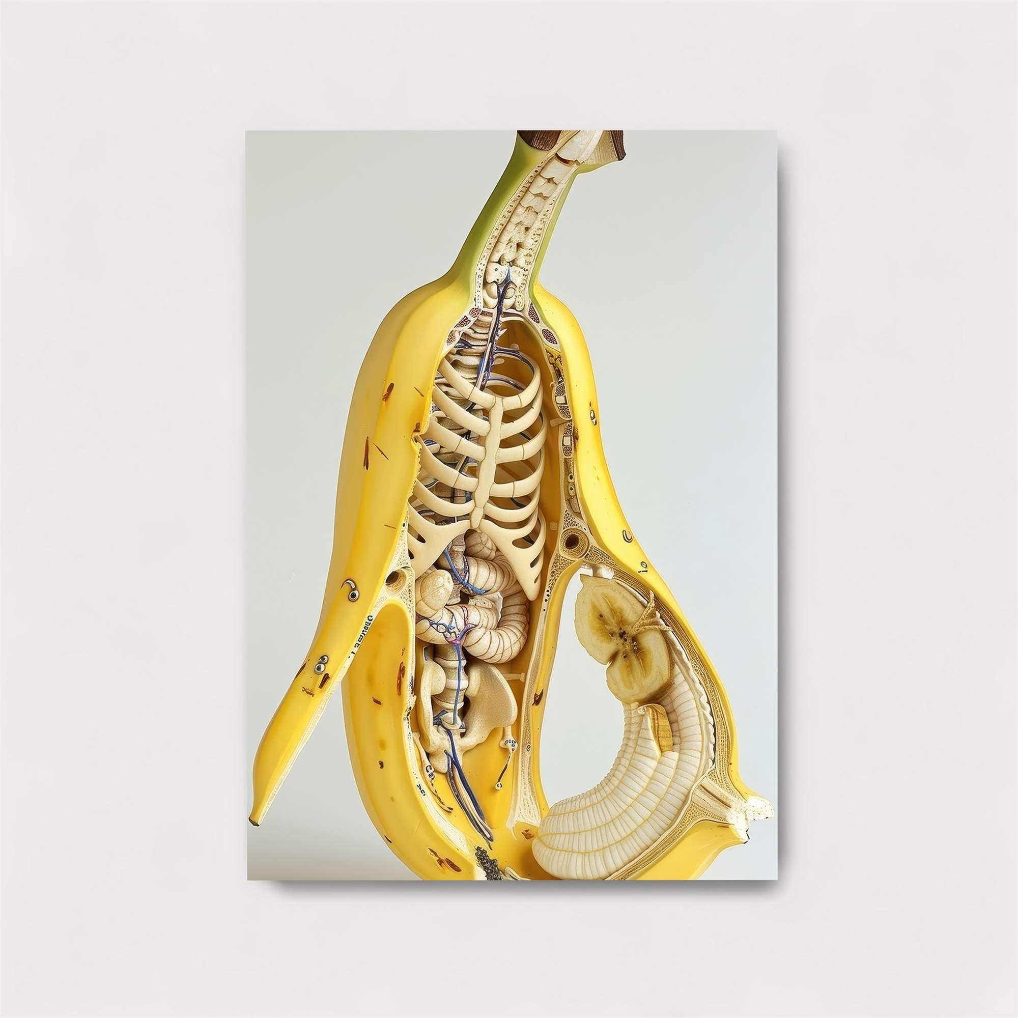 Banana Anatomy Safe Wall Magnetic / M