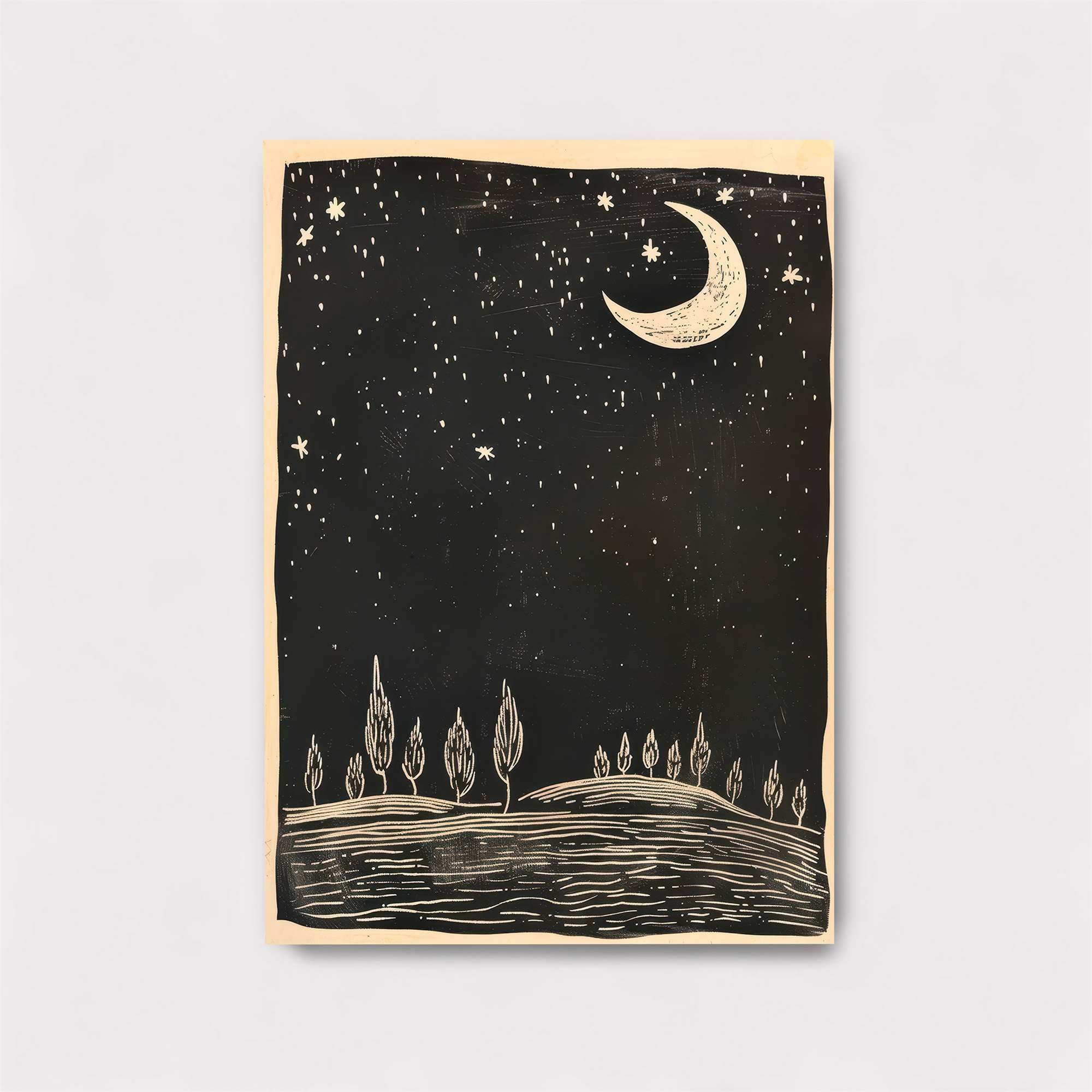 Moonlit Serenity Safe Wall Magnetic / M