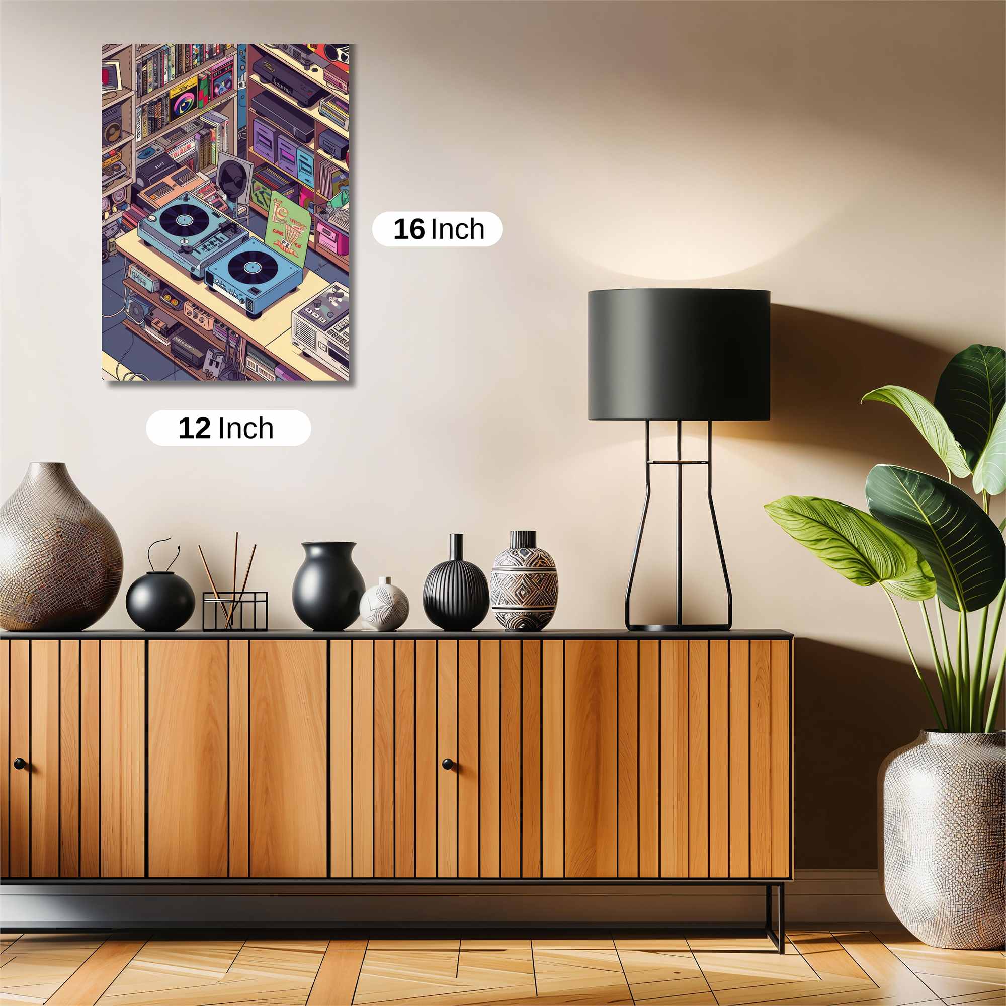 Turntable Tranquility Safe Wall Magnetic / M