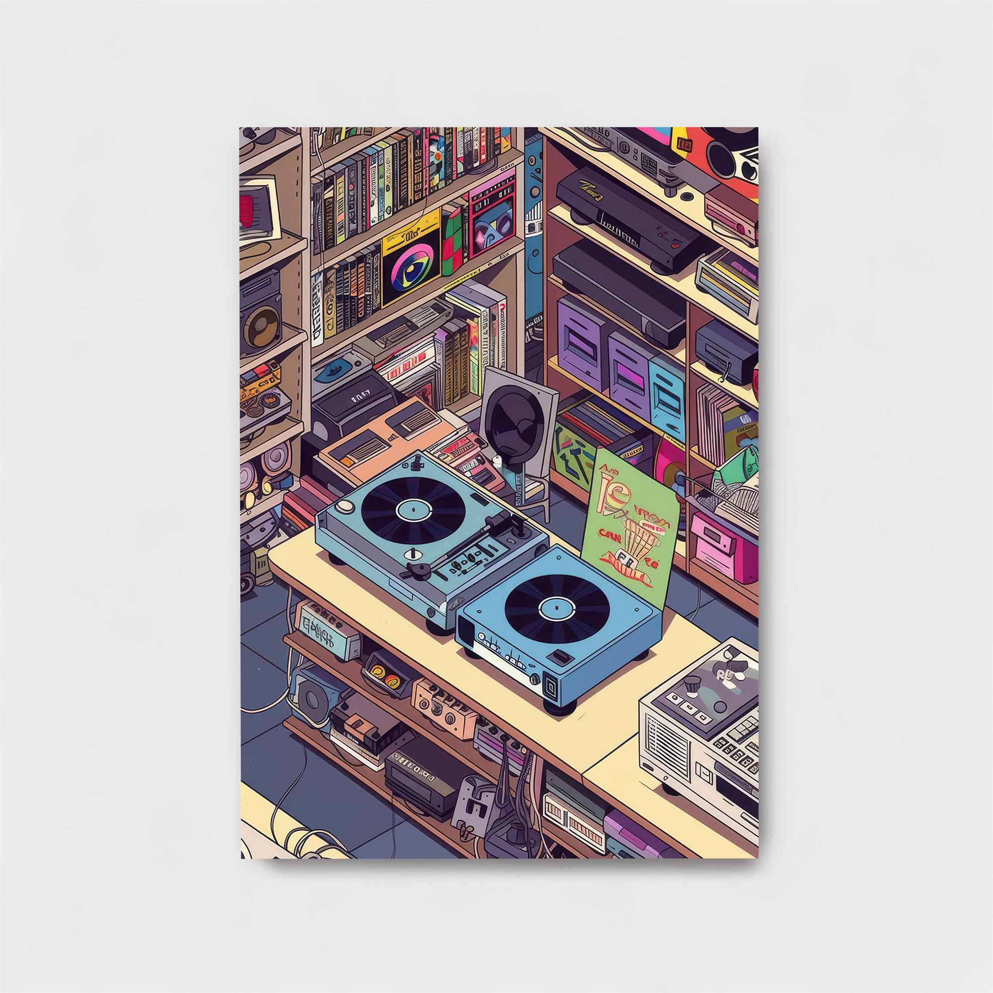Turntable Tranquility Safe Wall Magnetic / M