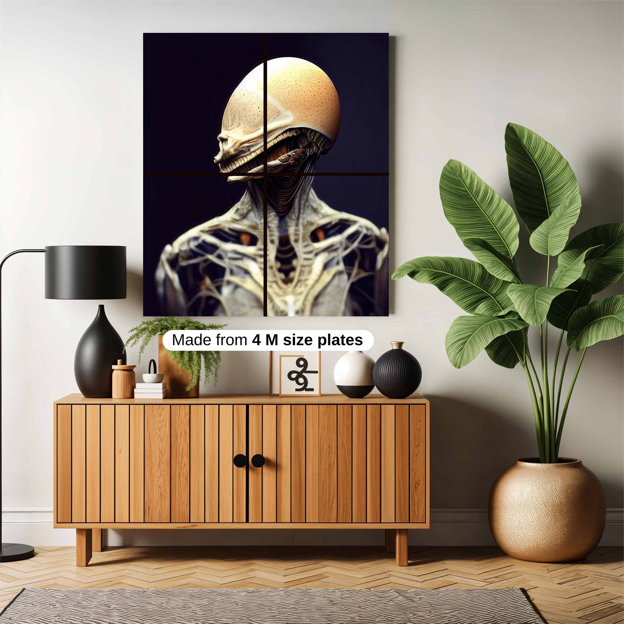 Xenomorph Eerie Safe Wall Magnetic / M