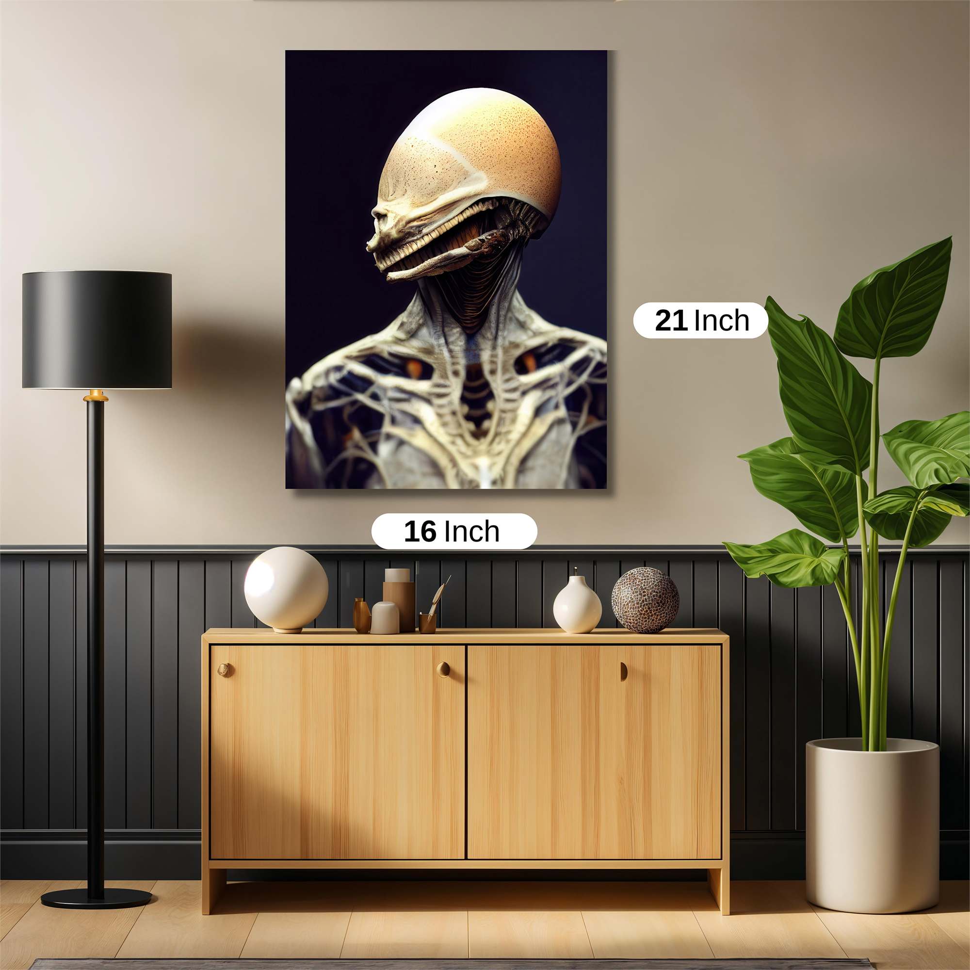 Xenomorph Eerie Safe Wall Magnetic / M