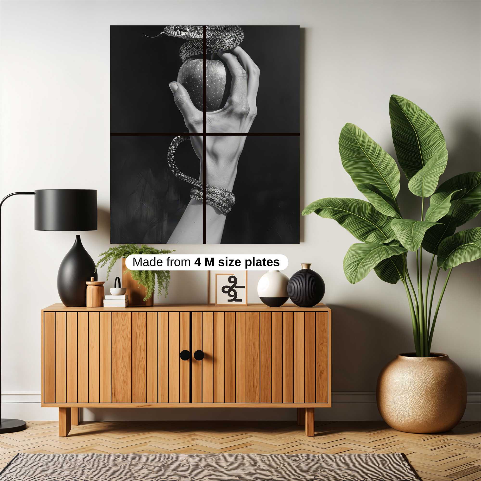 Serpent Temptation Safe Wall Magnetic / M