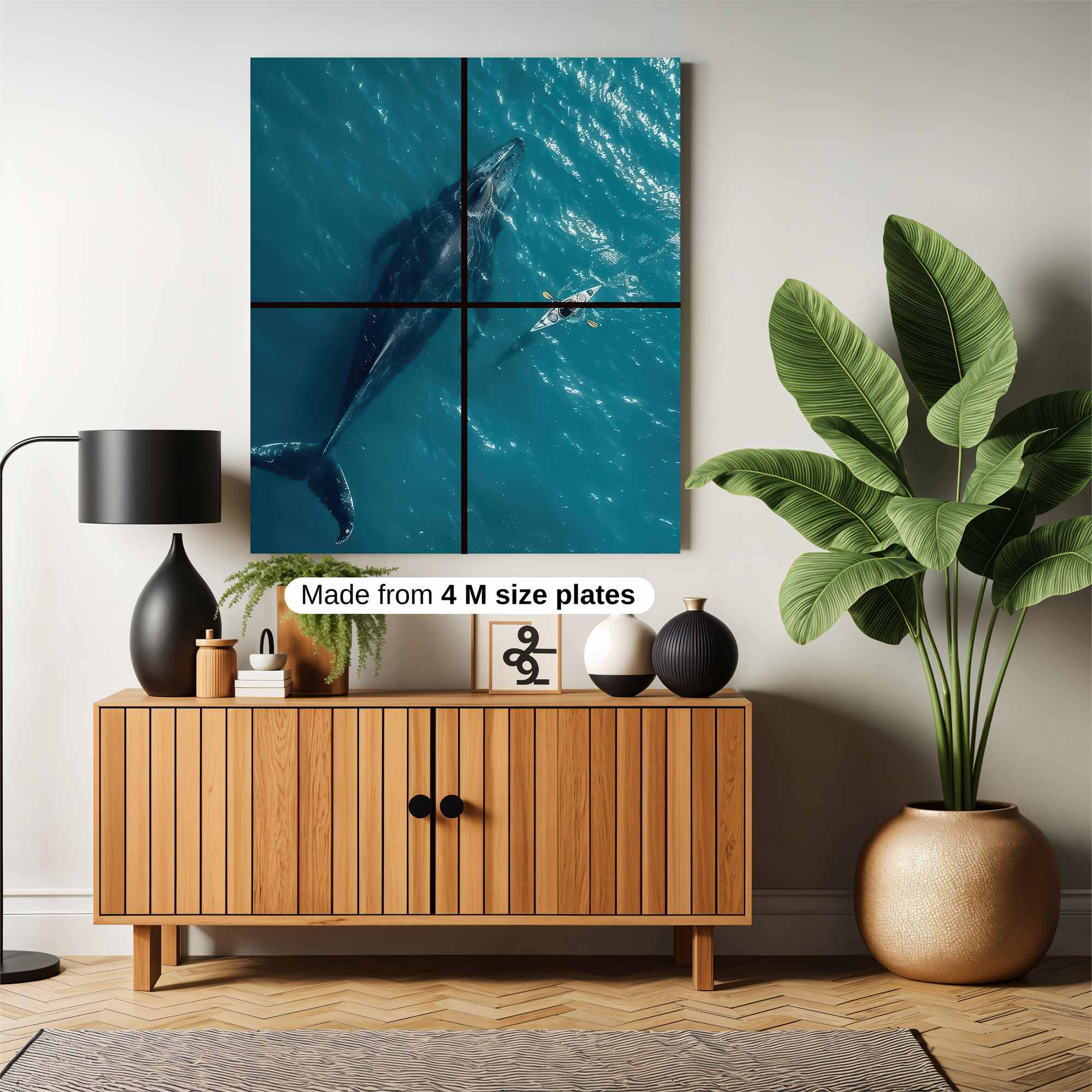 Whale Serenity Safe Wall Magnetic / M