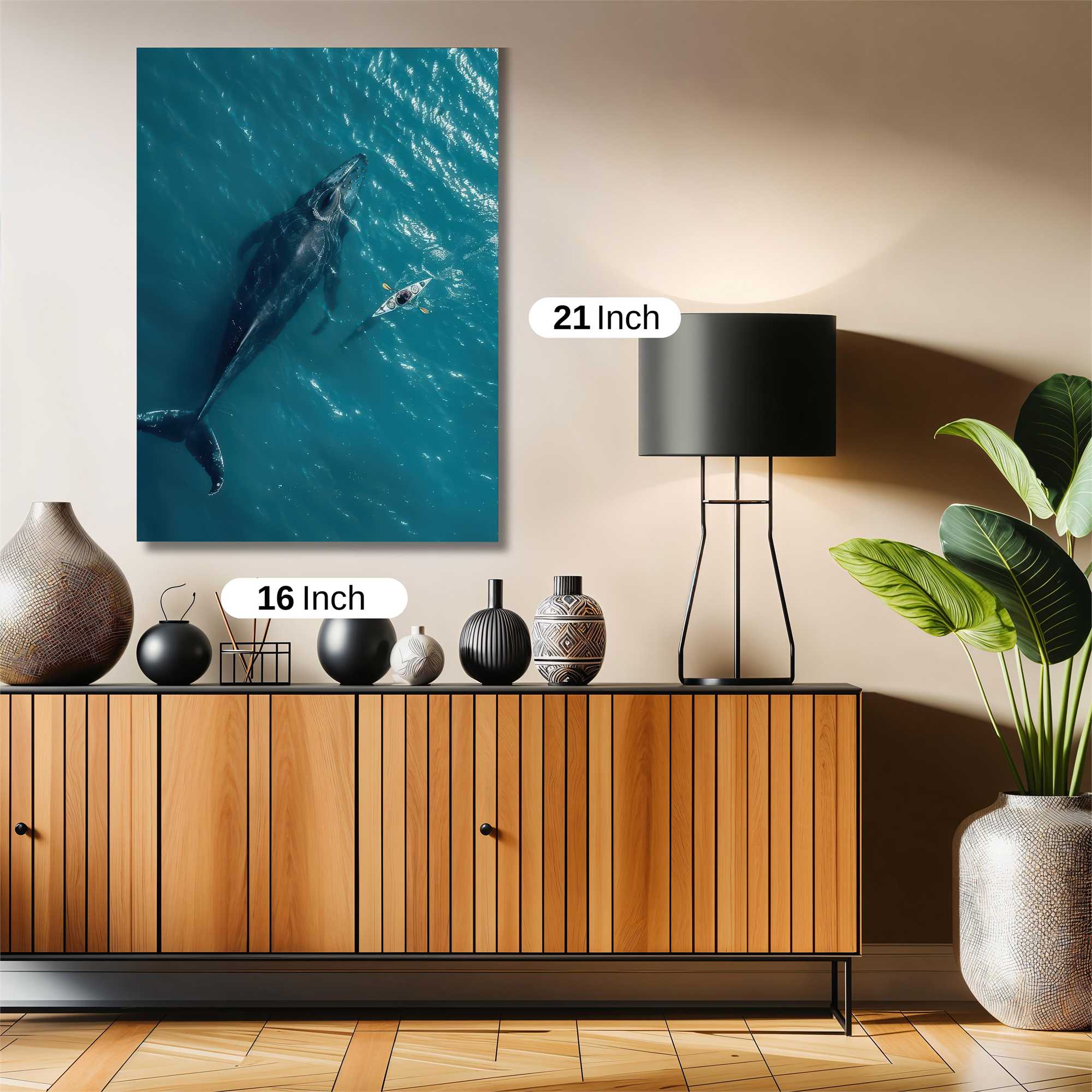 Whale Serenity Safe Wall Magnetic / M