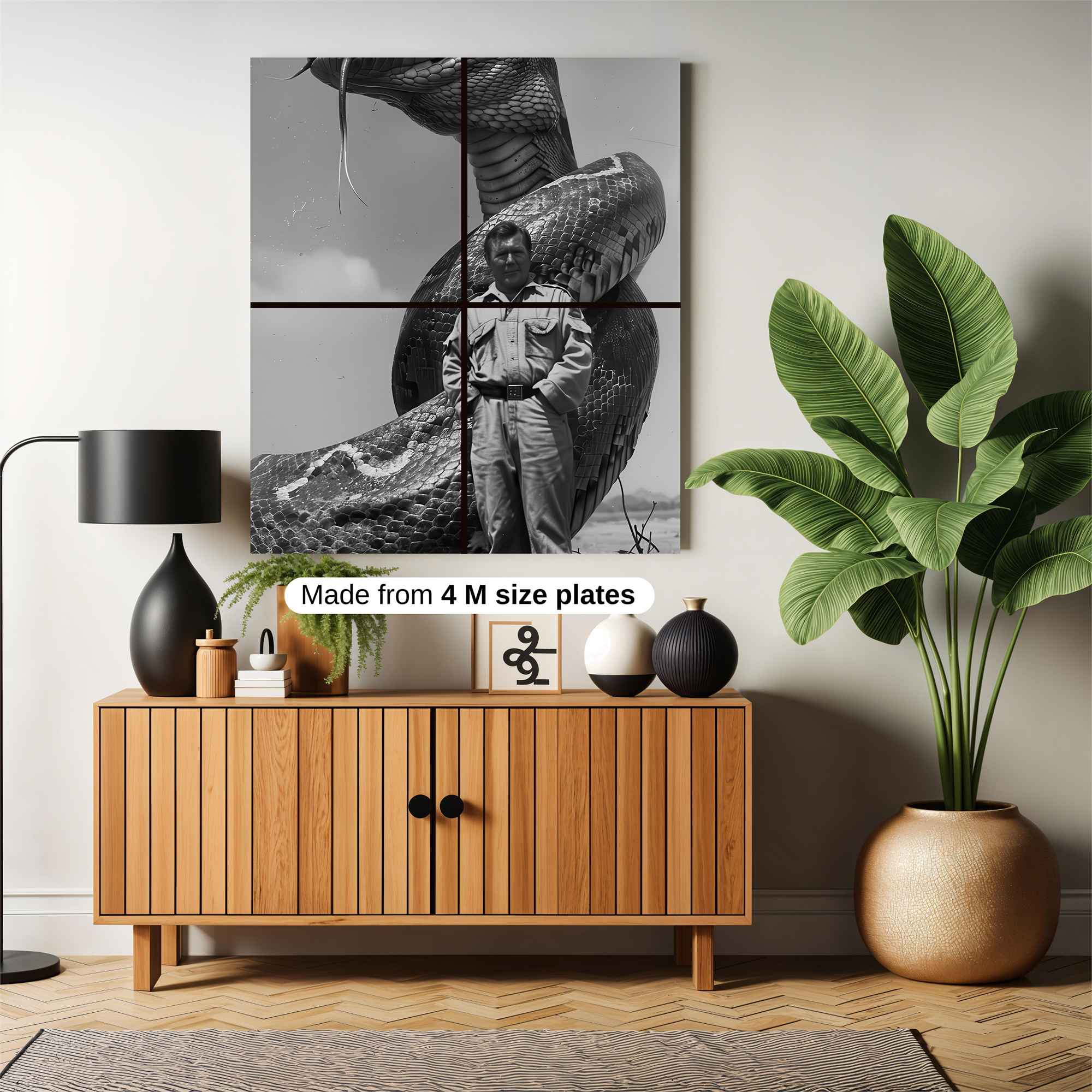 Giant Enigma Safe Wall Magnetic / M