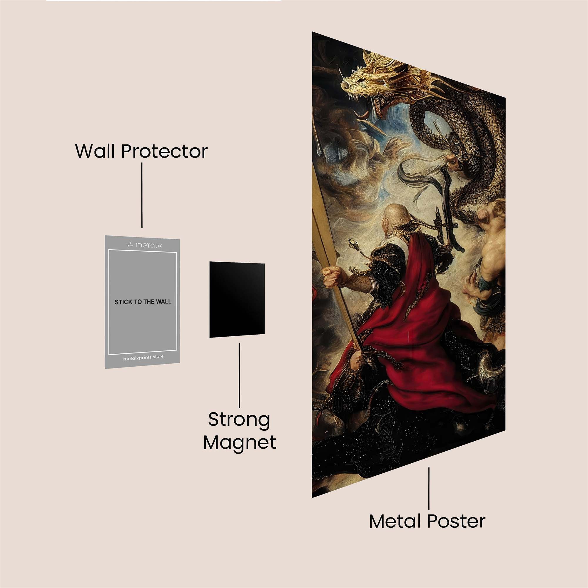 Dragonbane Valor Safe Wall Magnetic / M