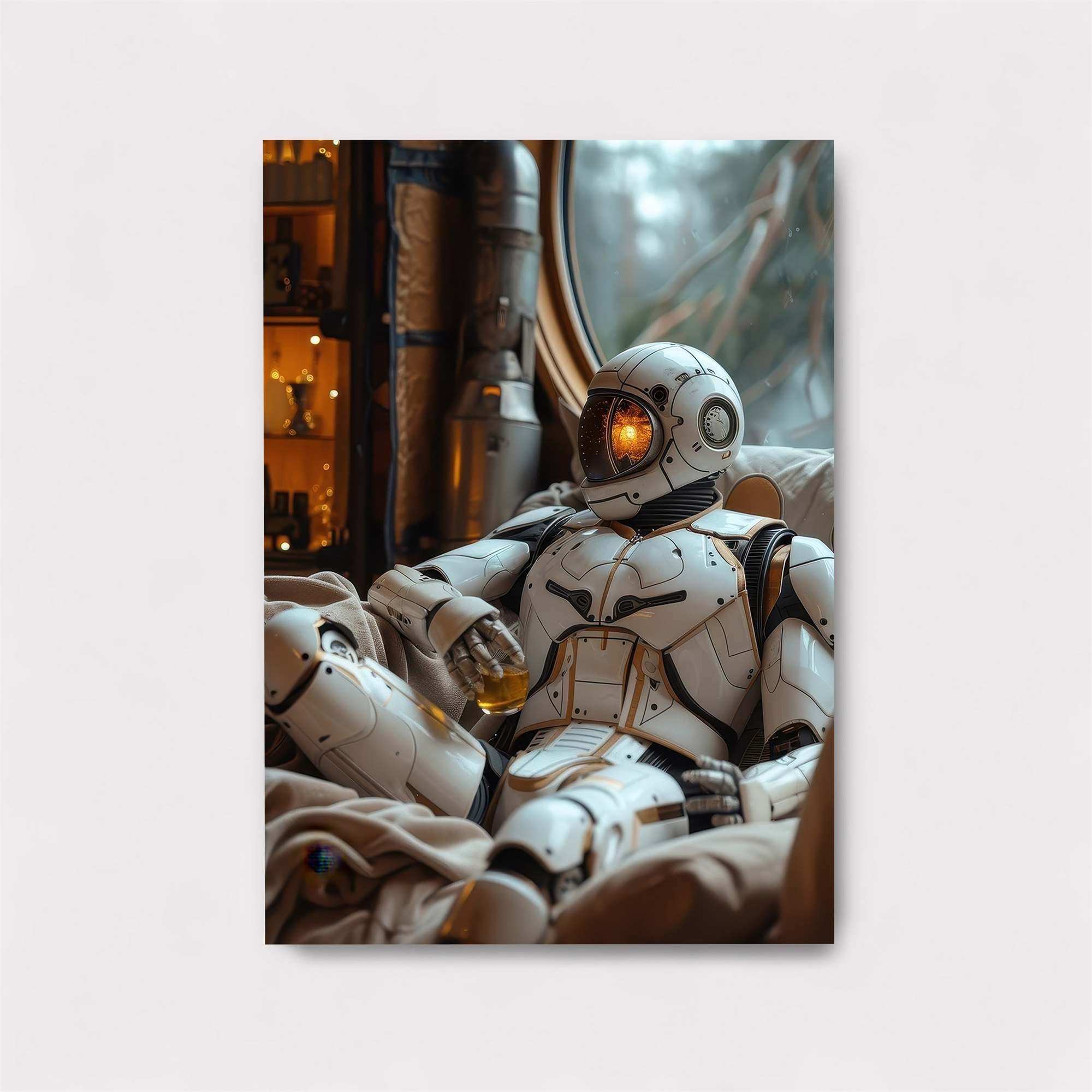 Robot Reflective Safe Wall Magnetic / M