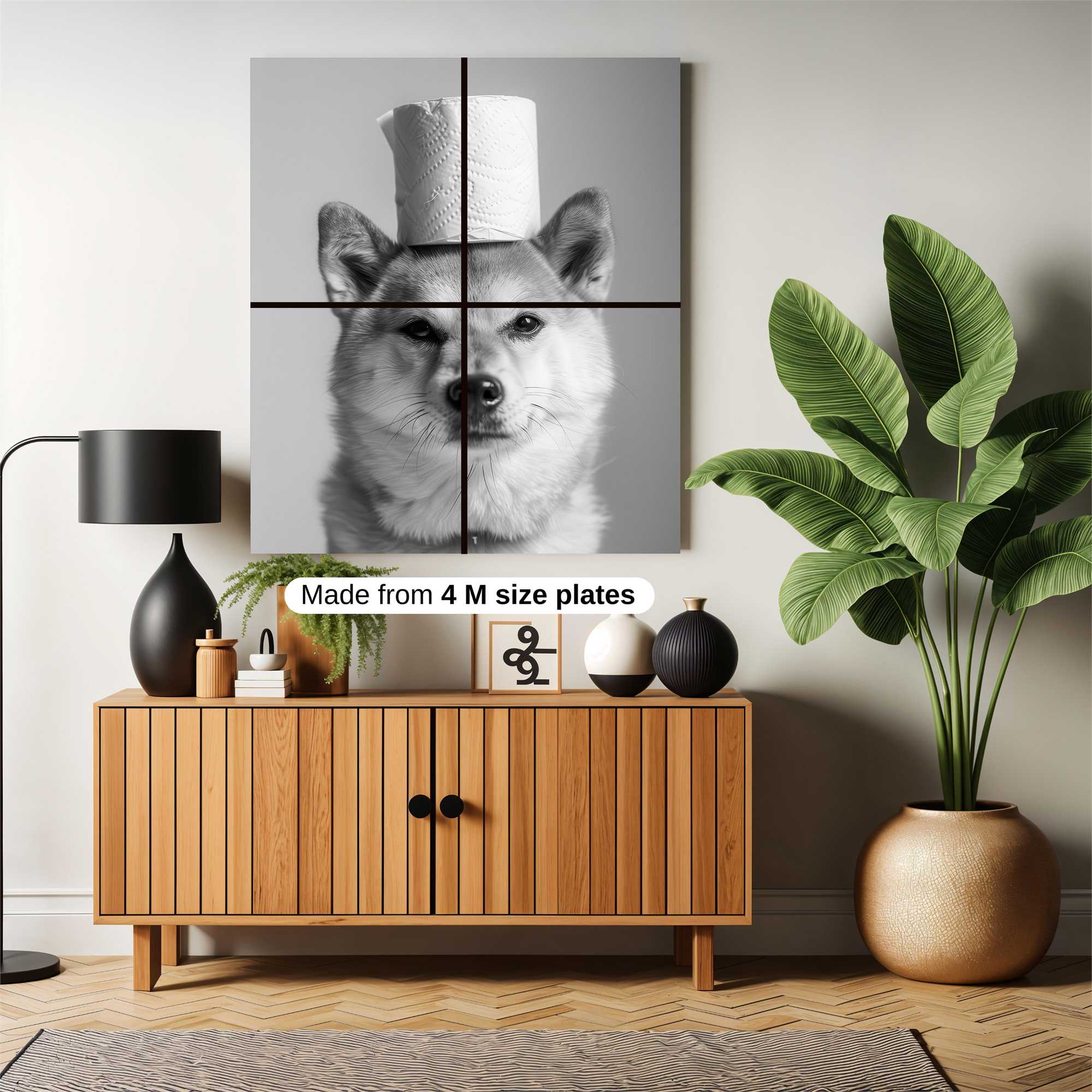 Shiba Toilet Safe Wall Magnetic / M