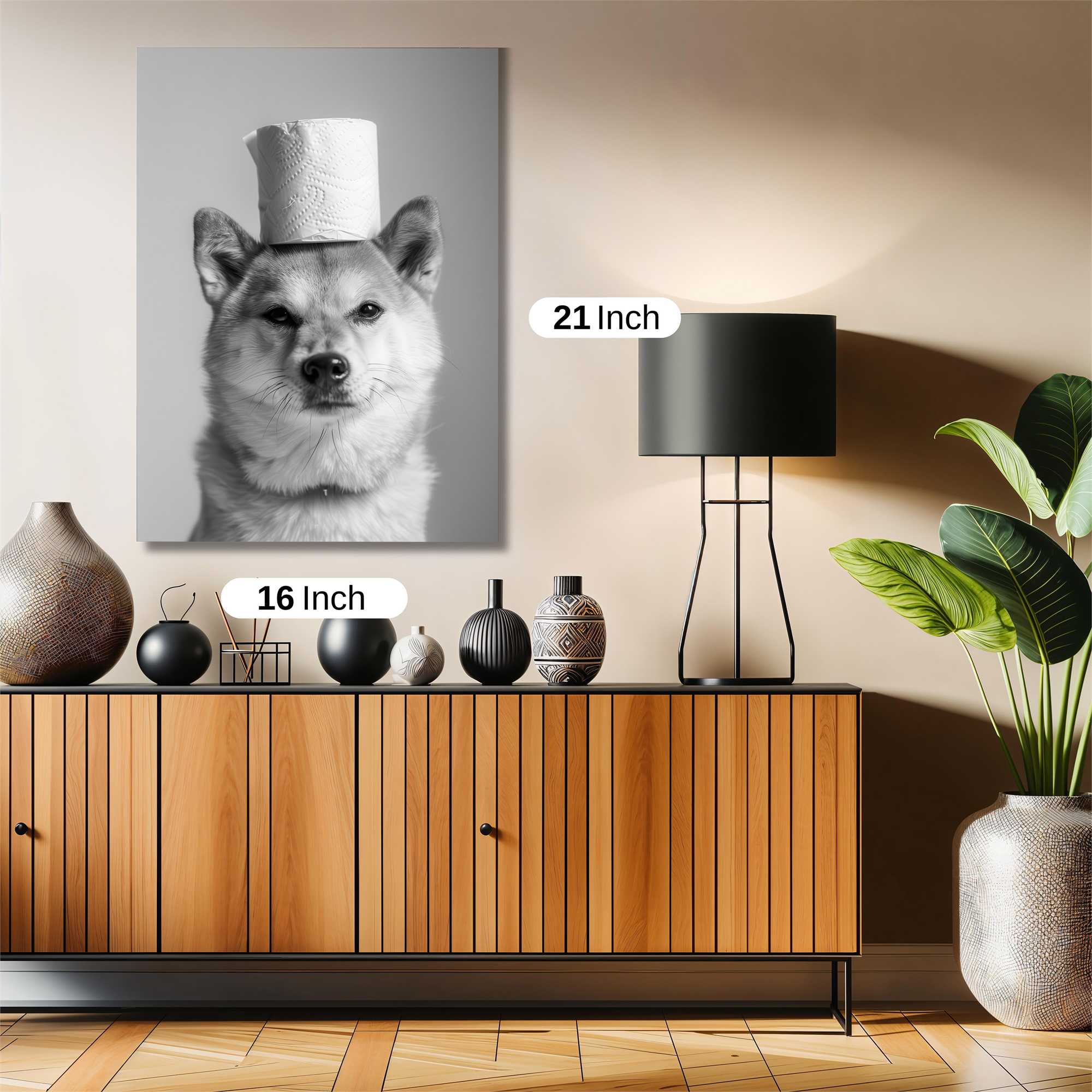Shiba Toilet Safe Wall Magnetic / M