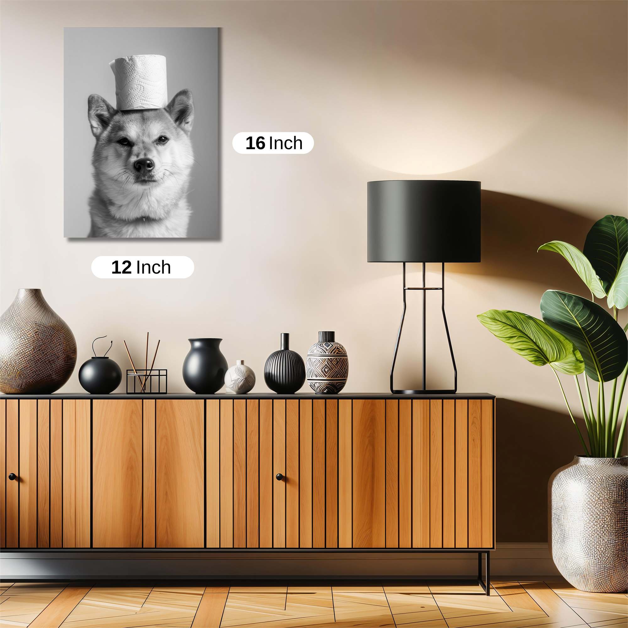 Shiba Toilet Safe Wall Magnetic / M