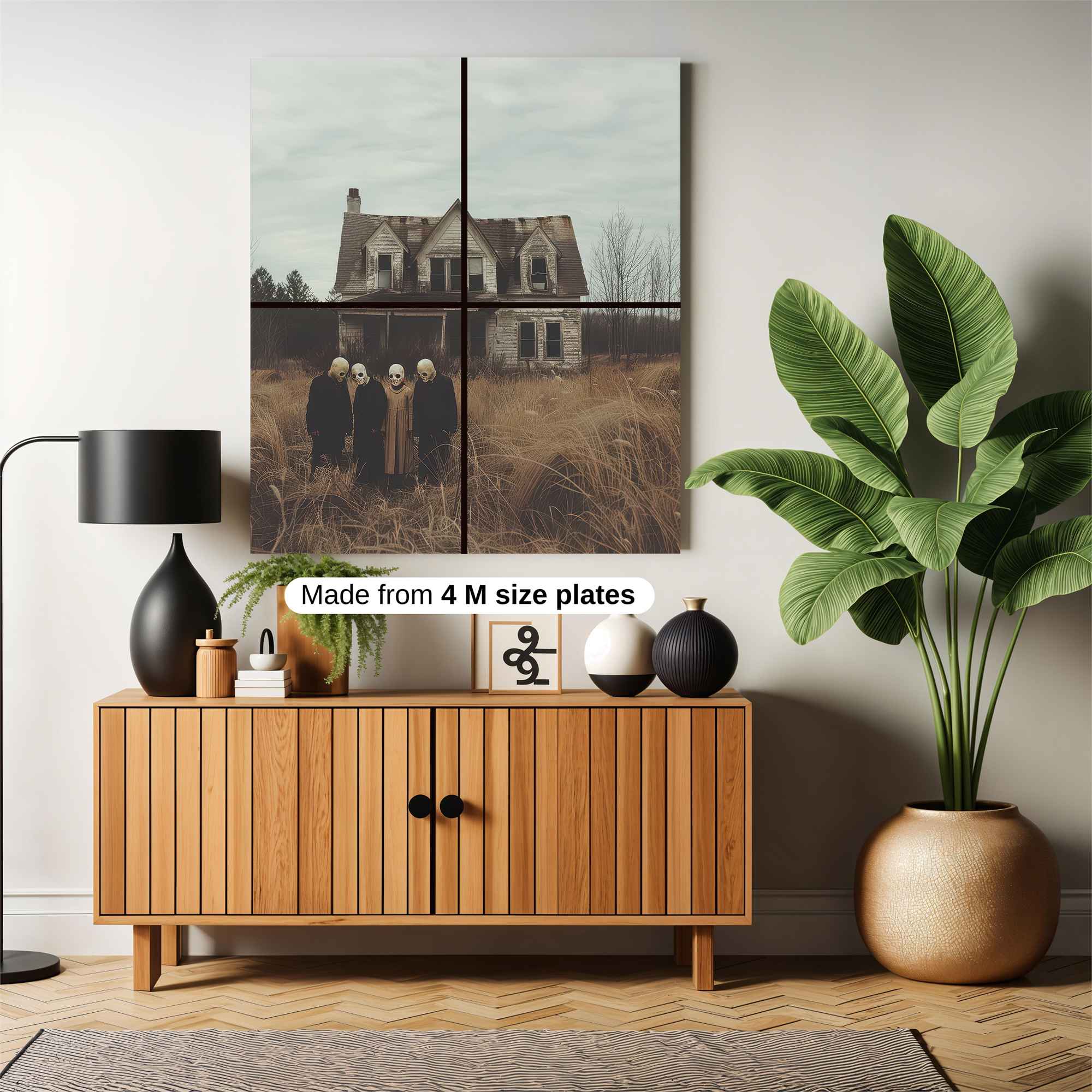 Haunted Eerie Safe Wall Magnetic / M