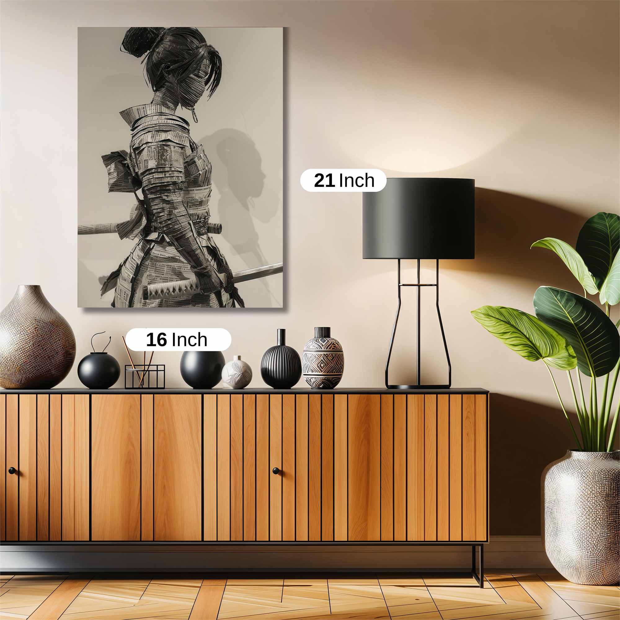 Samurai Serenity Safe Wall Magnetic / M
