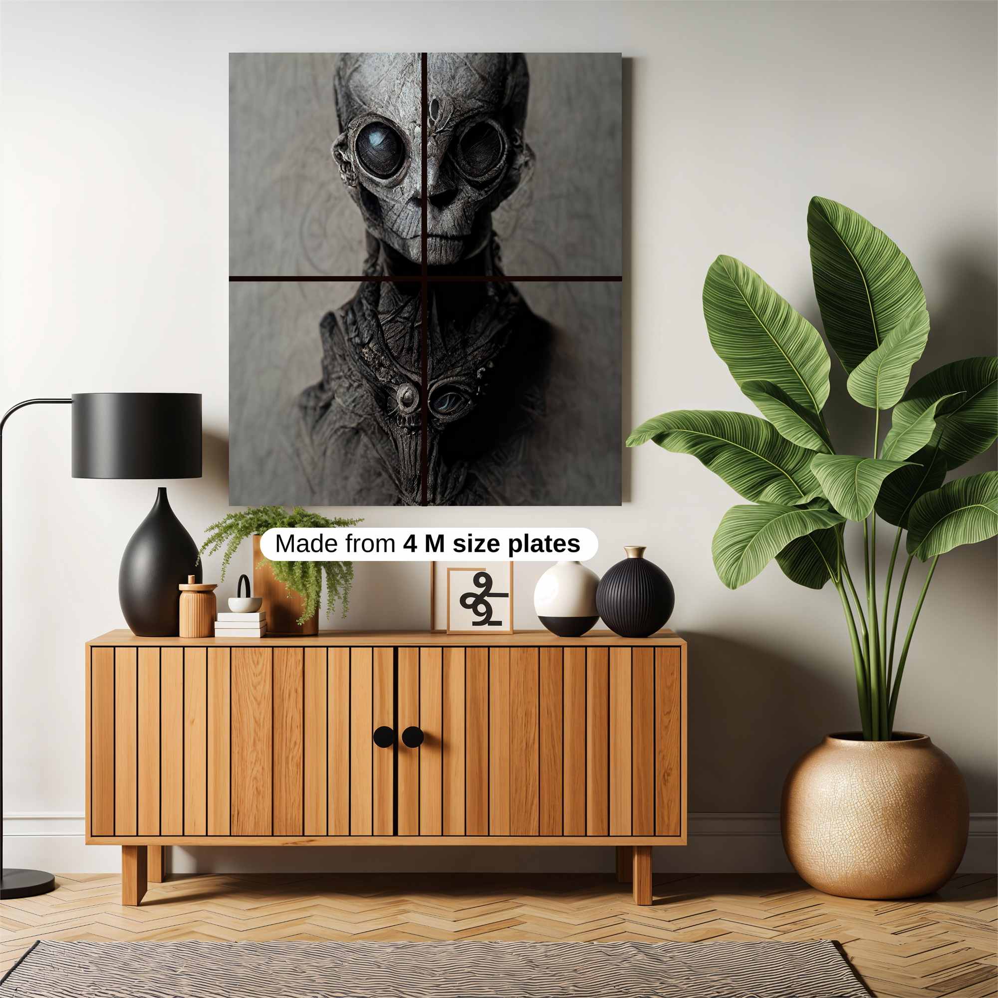Alien Enigma Safe Wall Magnetic / M