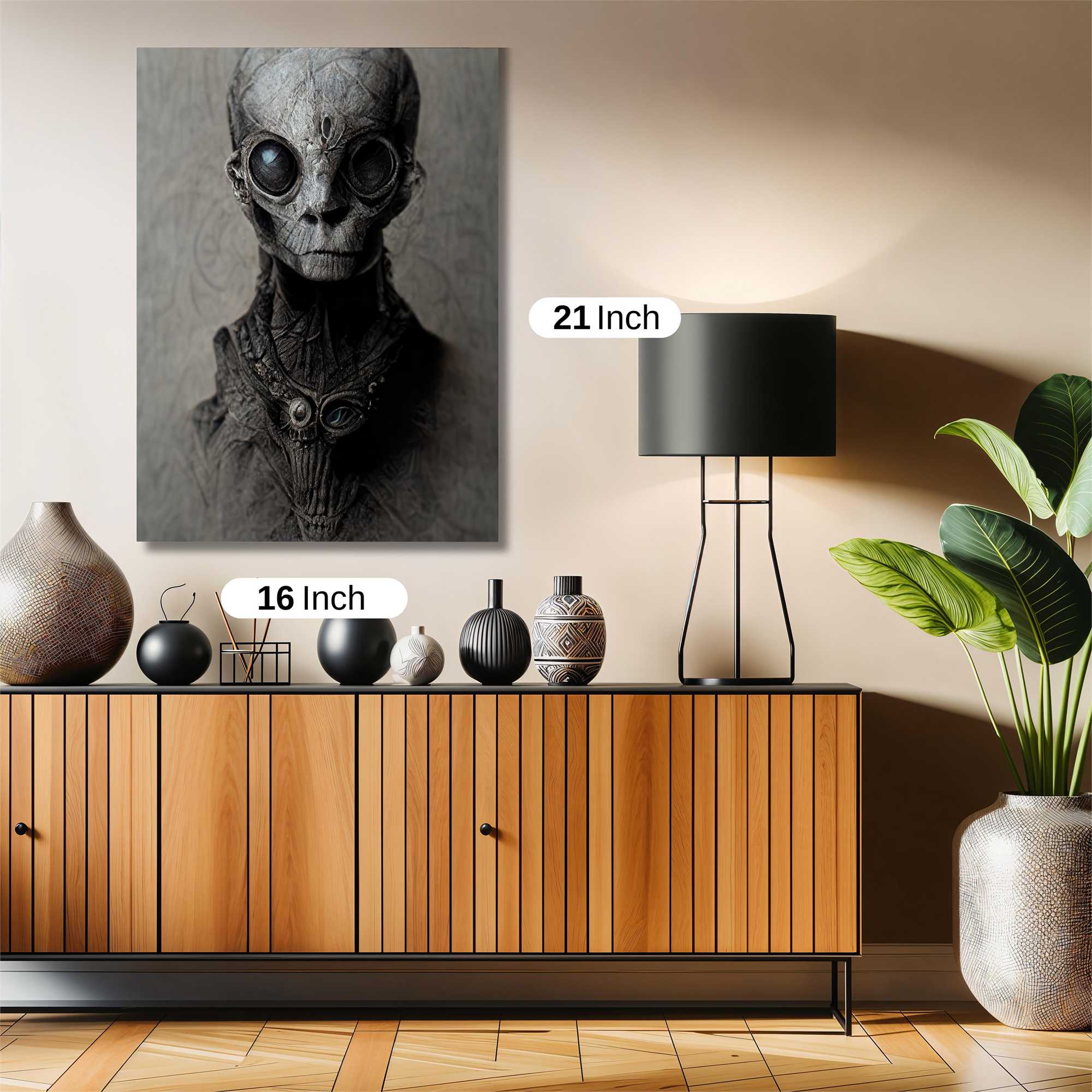 Alien Enigma Safe Wall Magnetic / M