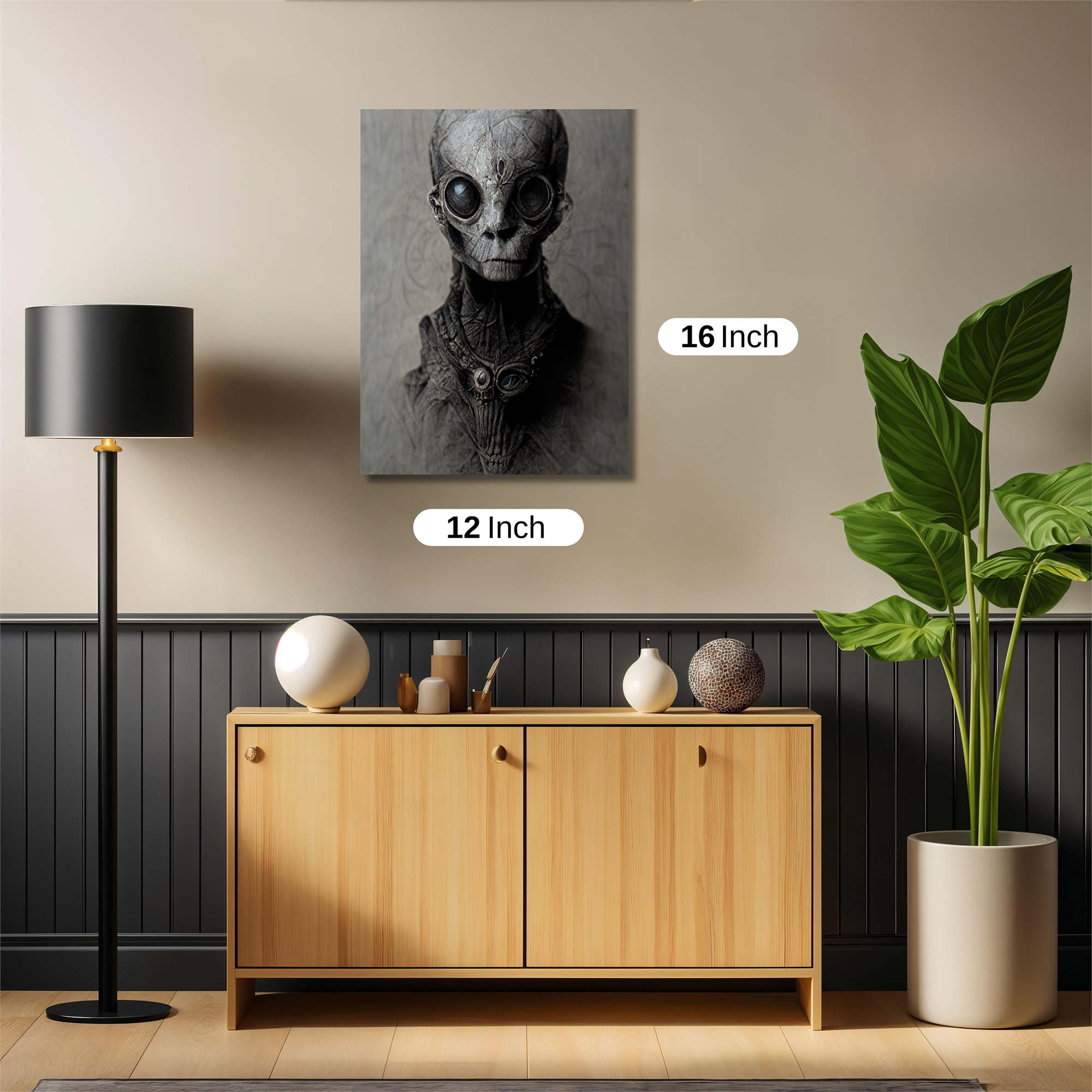 Alien Enigma Safe Wall Magnetic / M