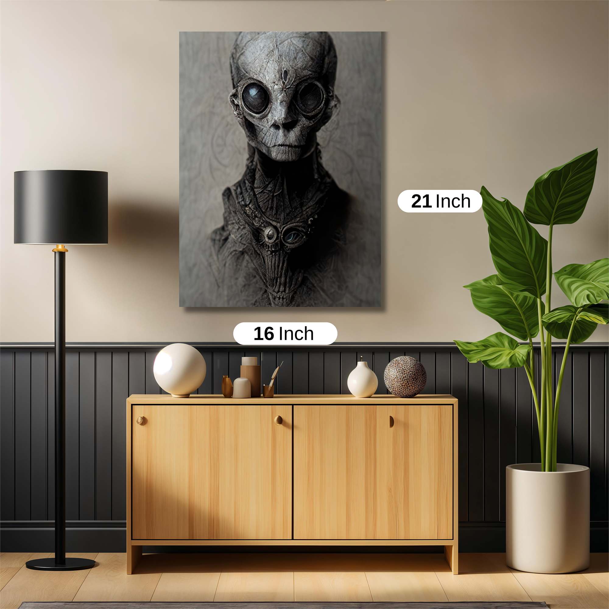Alien Enigma Safe Wall Magnetic / M