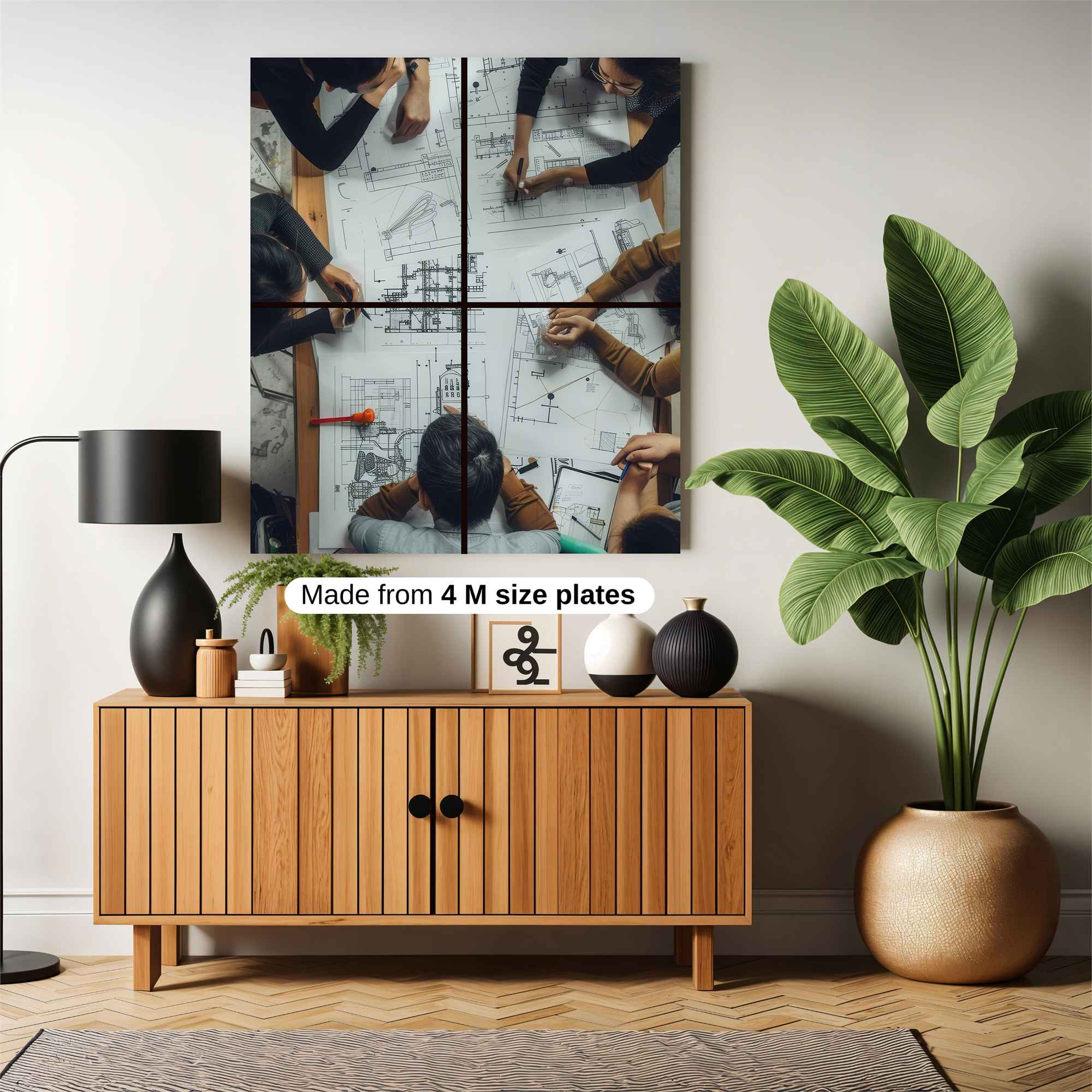 Blueprint Bliss Safe Wall Magnetic / M