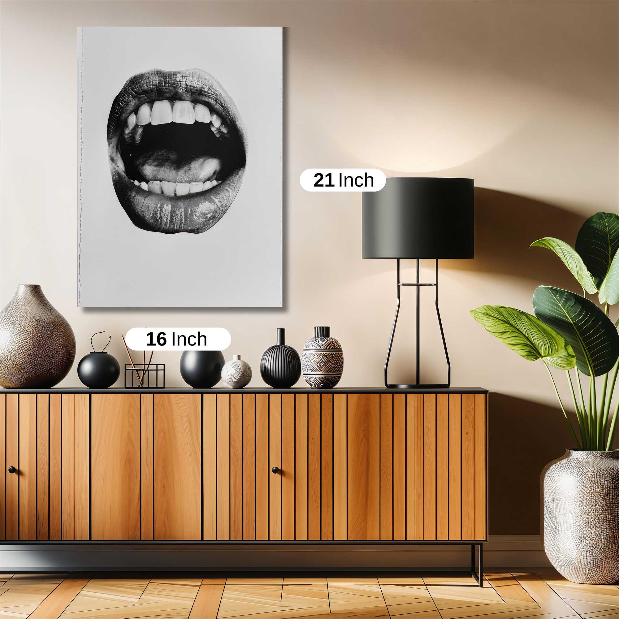 Mouth Echo Safe Wall Magnetic / M