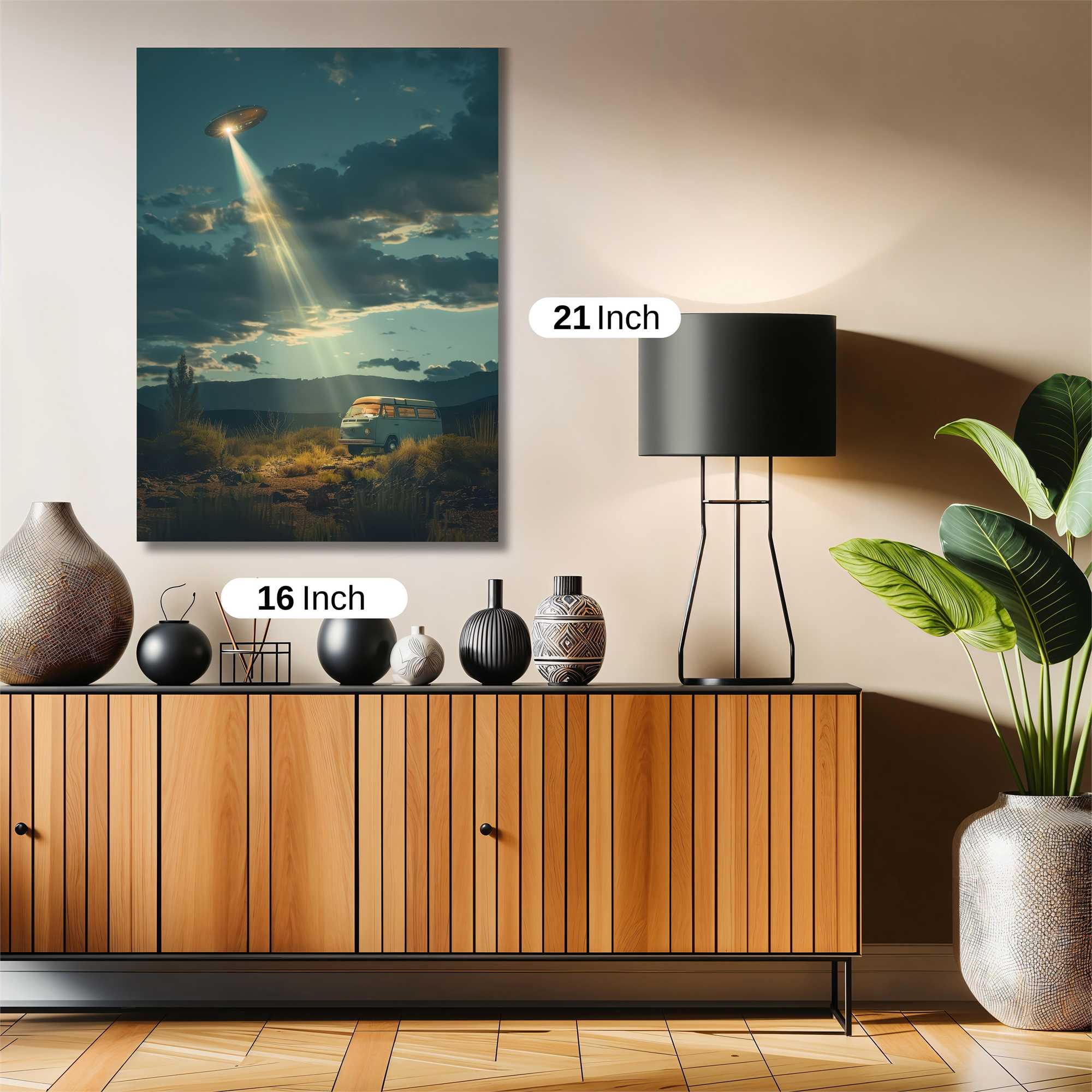 UFO Arrival Safe Wall Magnetic / M