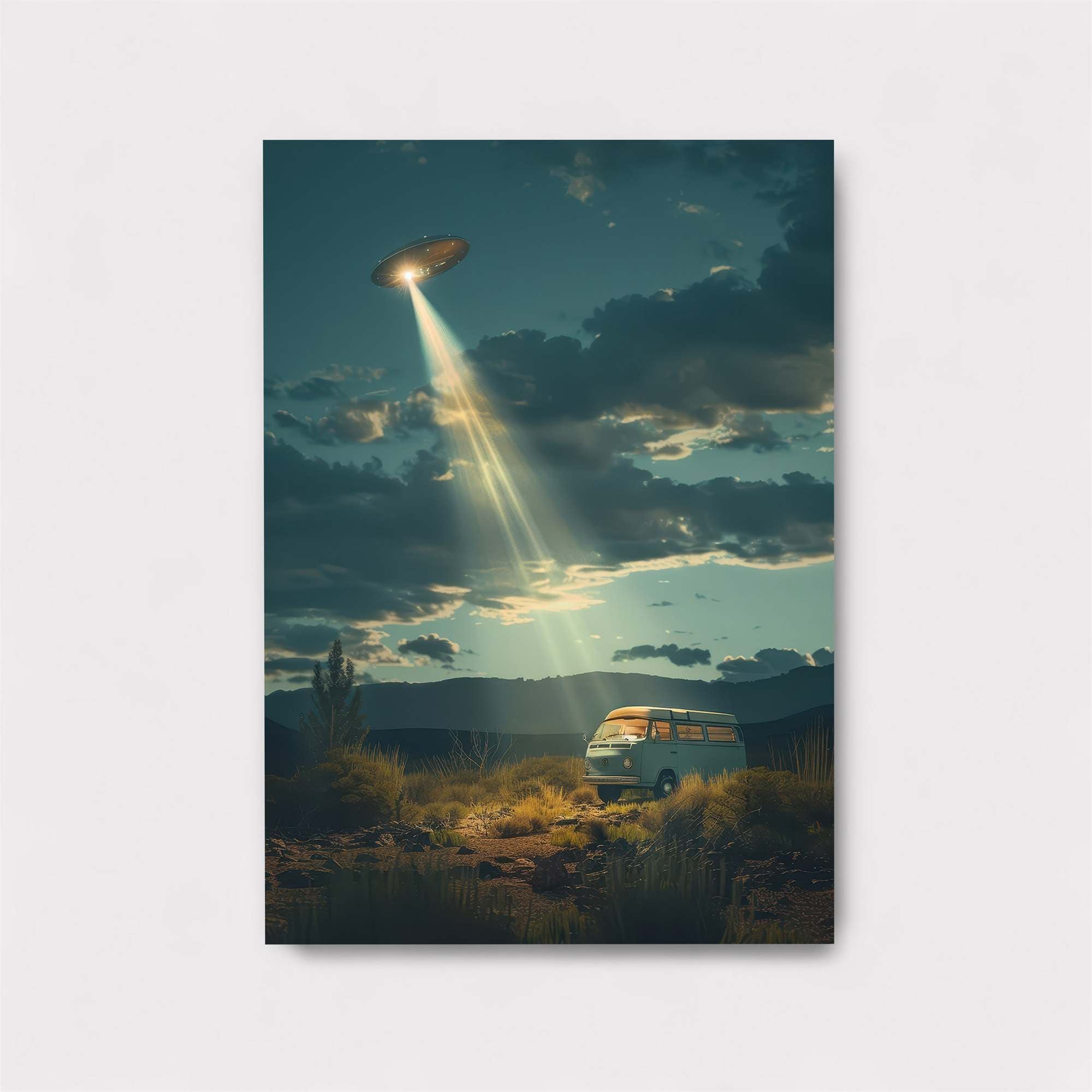 UFO Arrival Safe Wall Magnetic / M